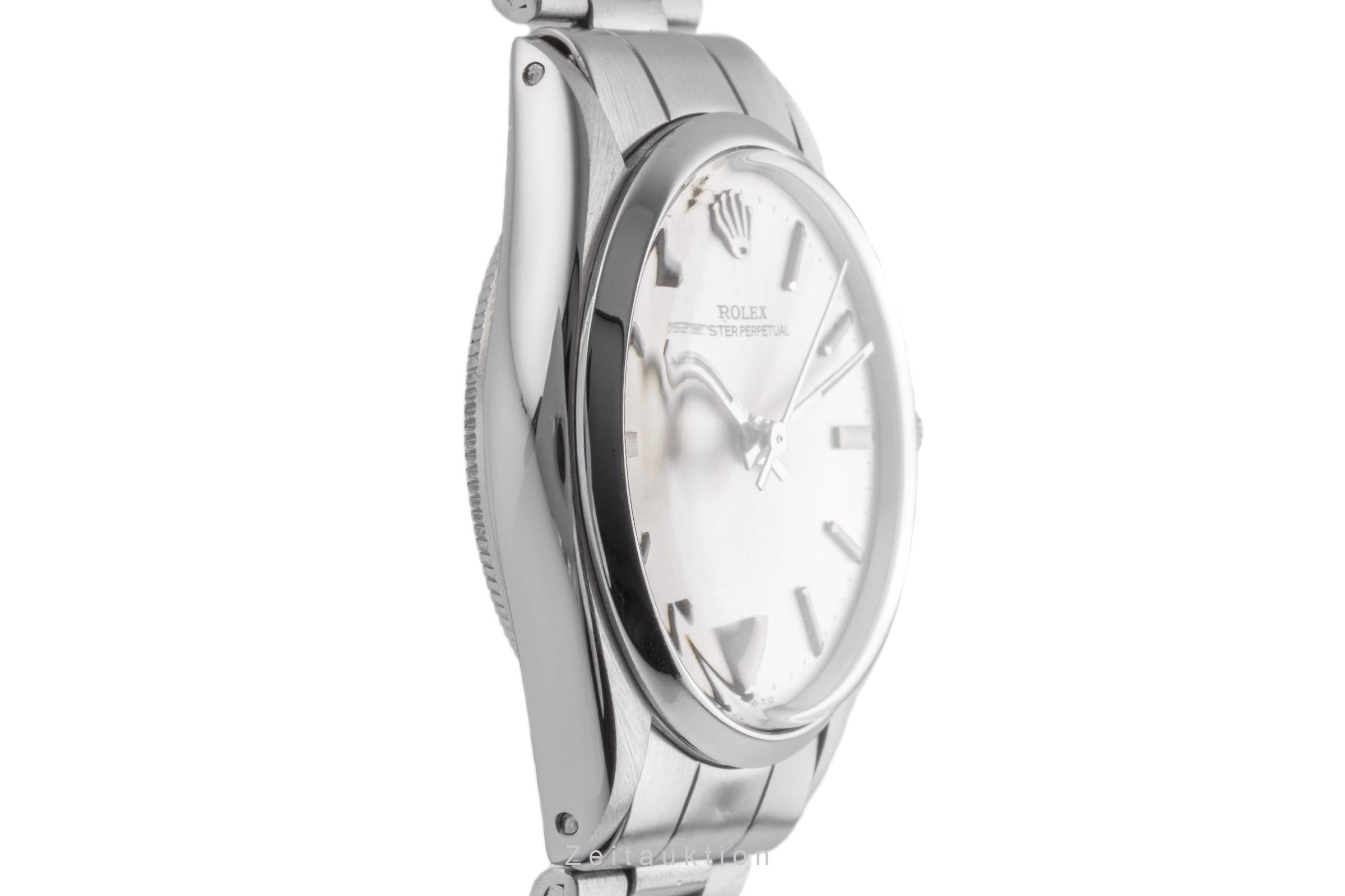 Rolex Oyster Perpetual acciaio automatismo orologio da uomo 6748 LP: 5500EUR Vintage  [2302856]