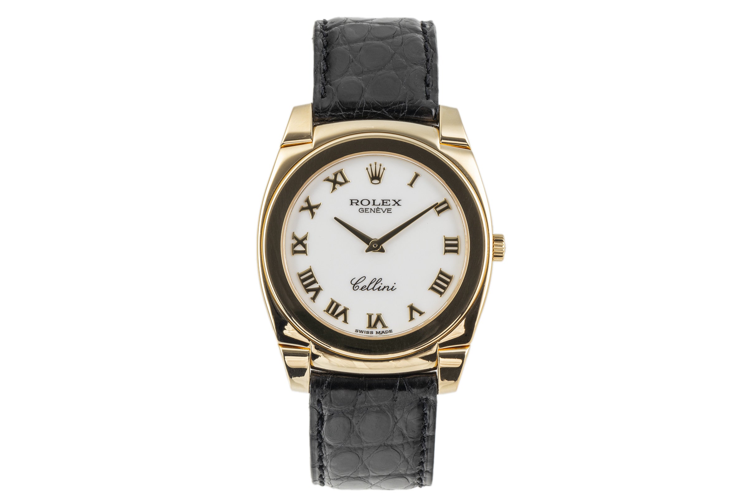 Rolex Cellini Cestello 18k Gelbgold Handaufzug Herrenuhr Ref. 5330  [2302870]