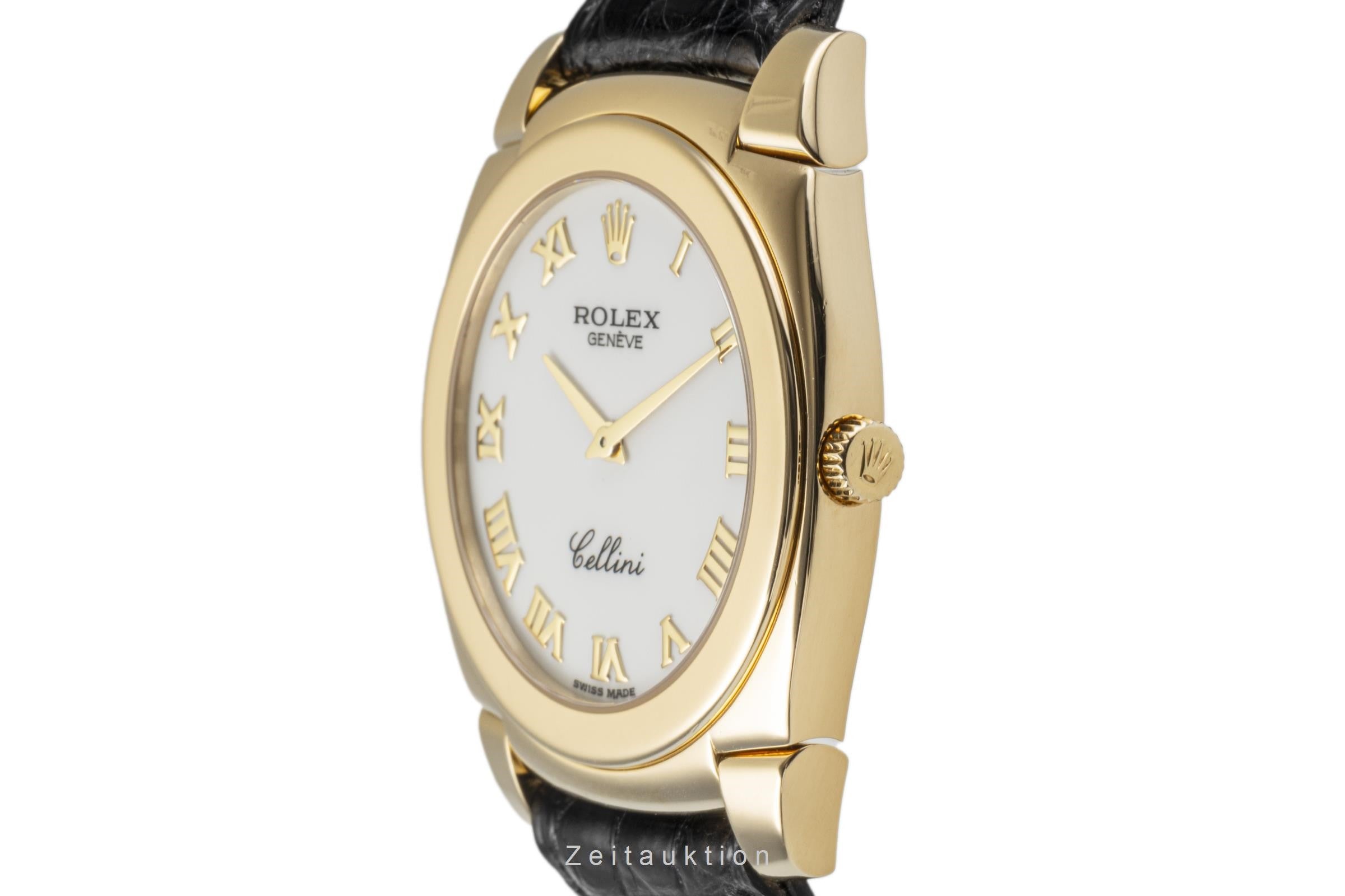 Rolex Cellini Cestello 18k Gelbgold Handaufzug Herrenuhr Ref. 5330  [2302870]