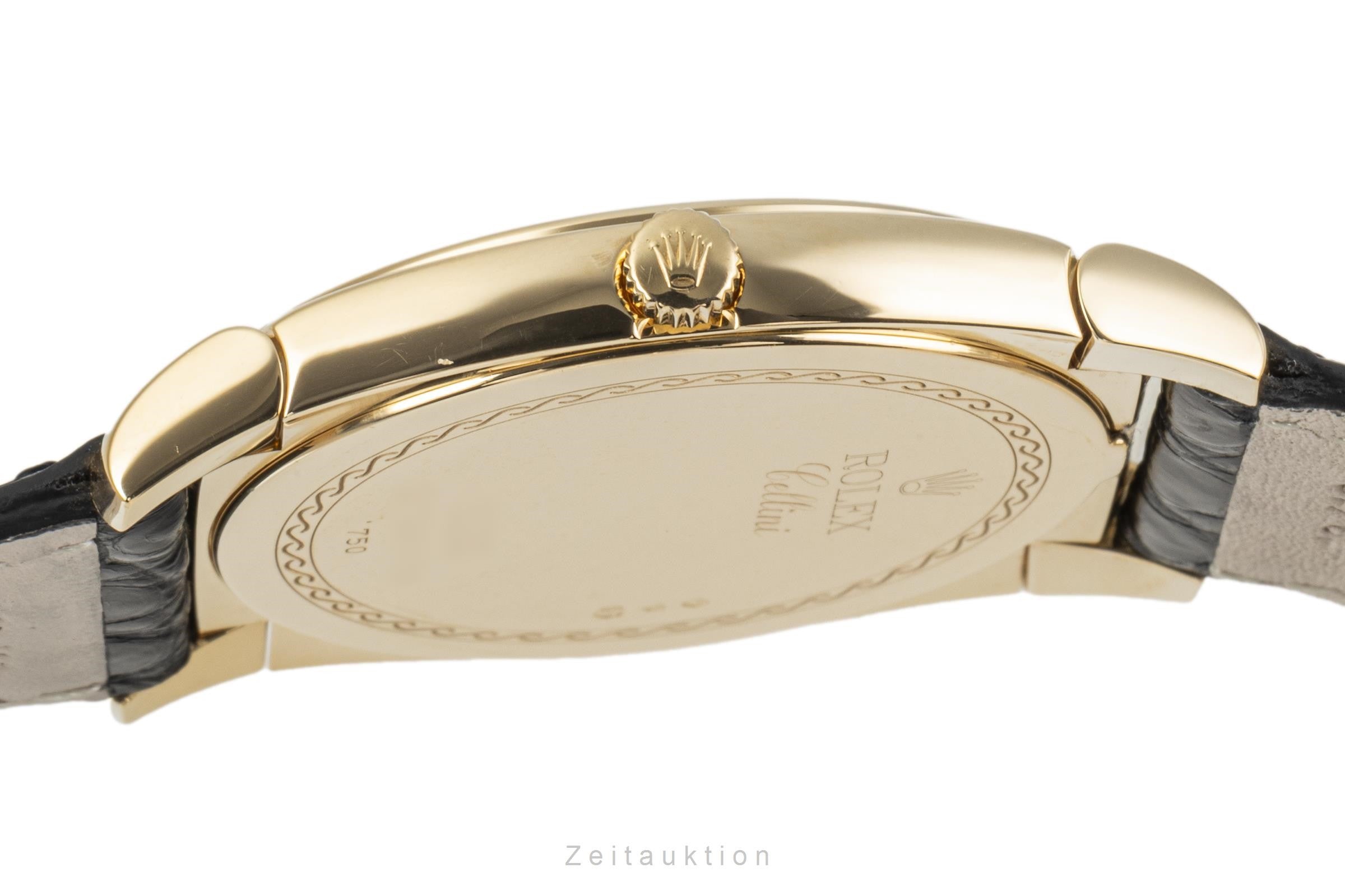 Rolex Cellini Cestello 18k Gelbgold Handaufzug Herrenuhr Ref. 5330  [2302870]