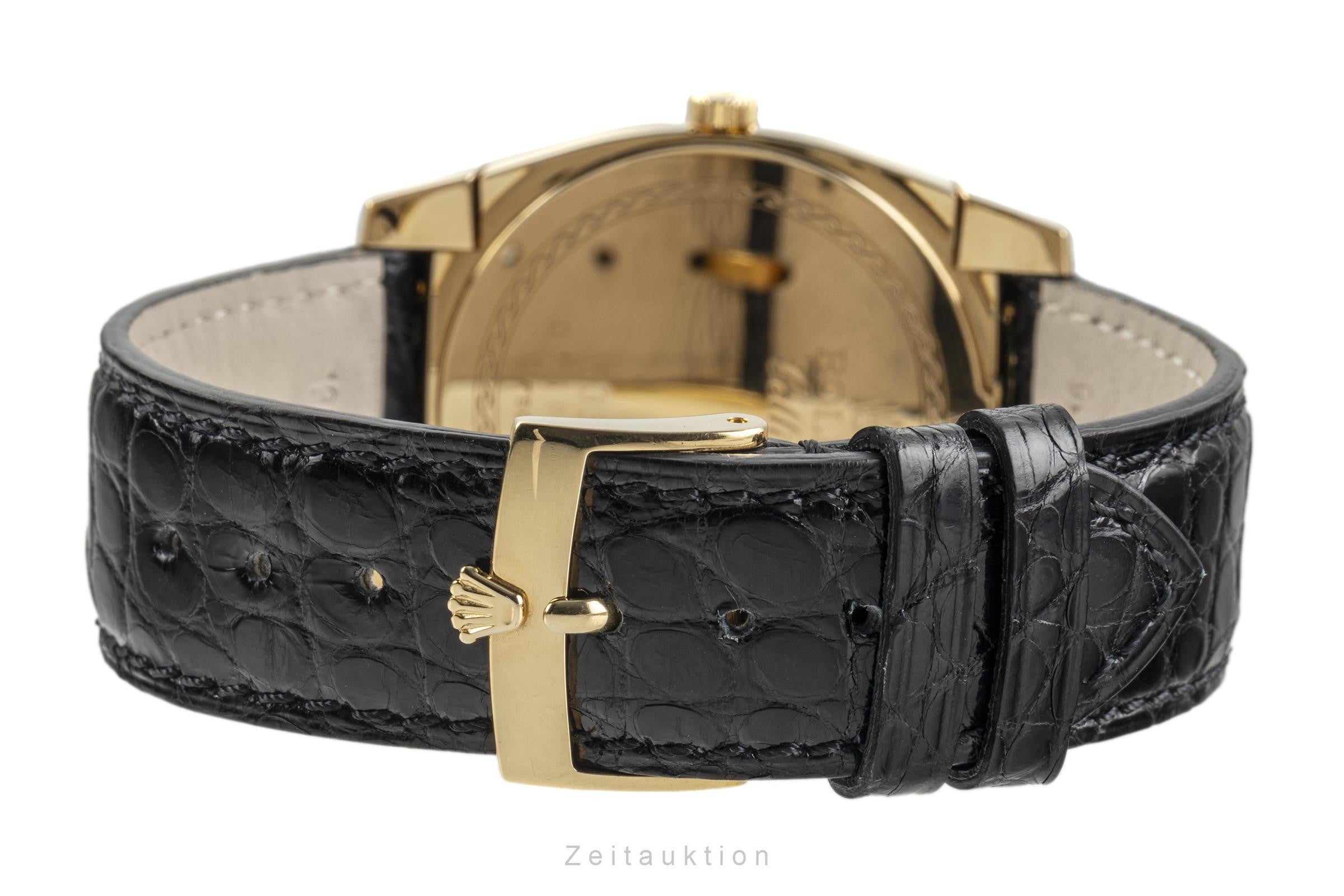 Rolex Cellini Cestello 18k Gelbgold Handaufzug Herrenuhr Ref. 5330  [2302870]