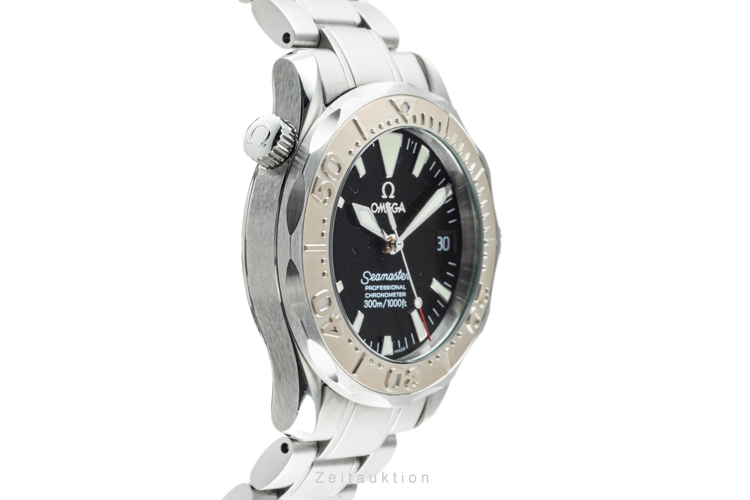 Omega Seamaster steel / white gold automatic men's watch 2236.50.00 VP: 7700EUR  [2302878]