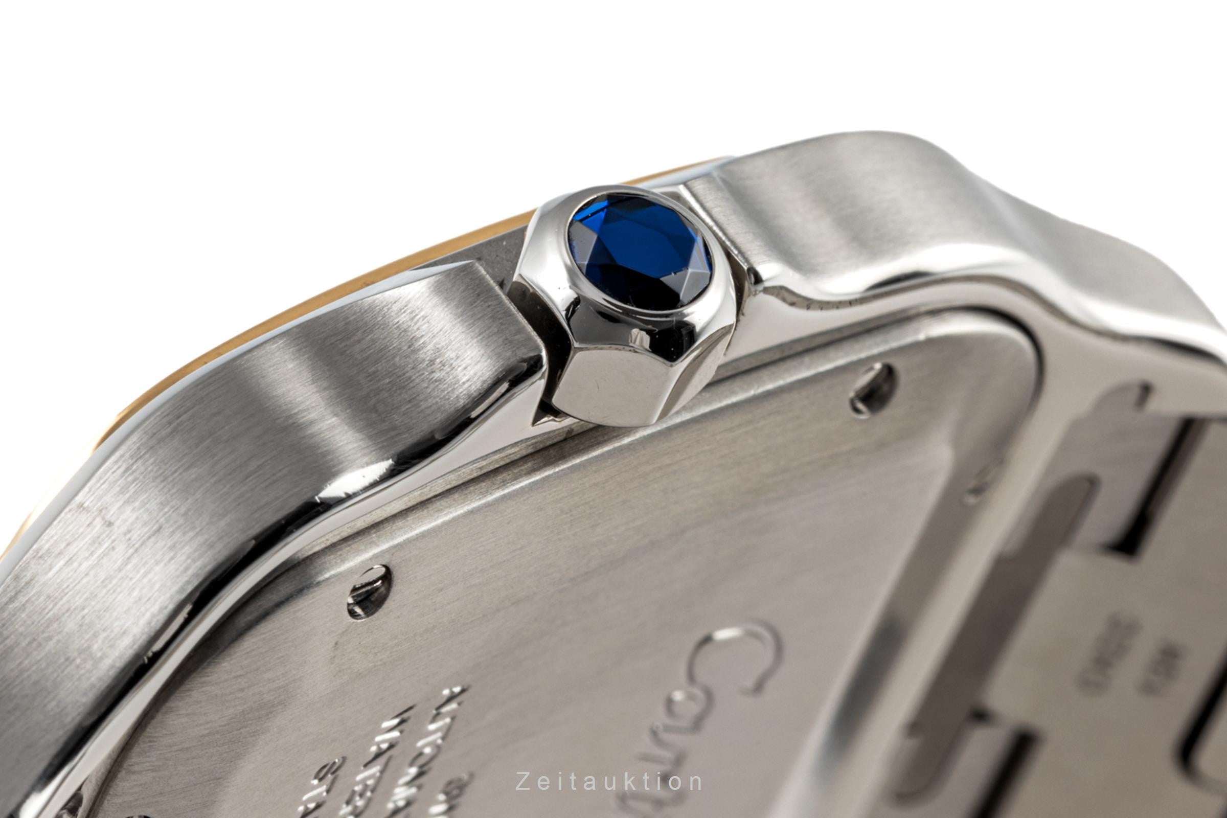 Cartier Santos steel / gold automatic men's watch W2SA0006  [2302946]