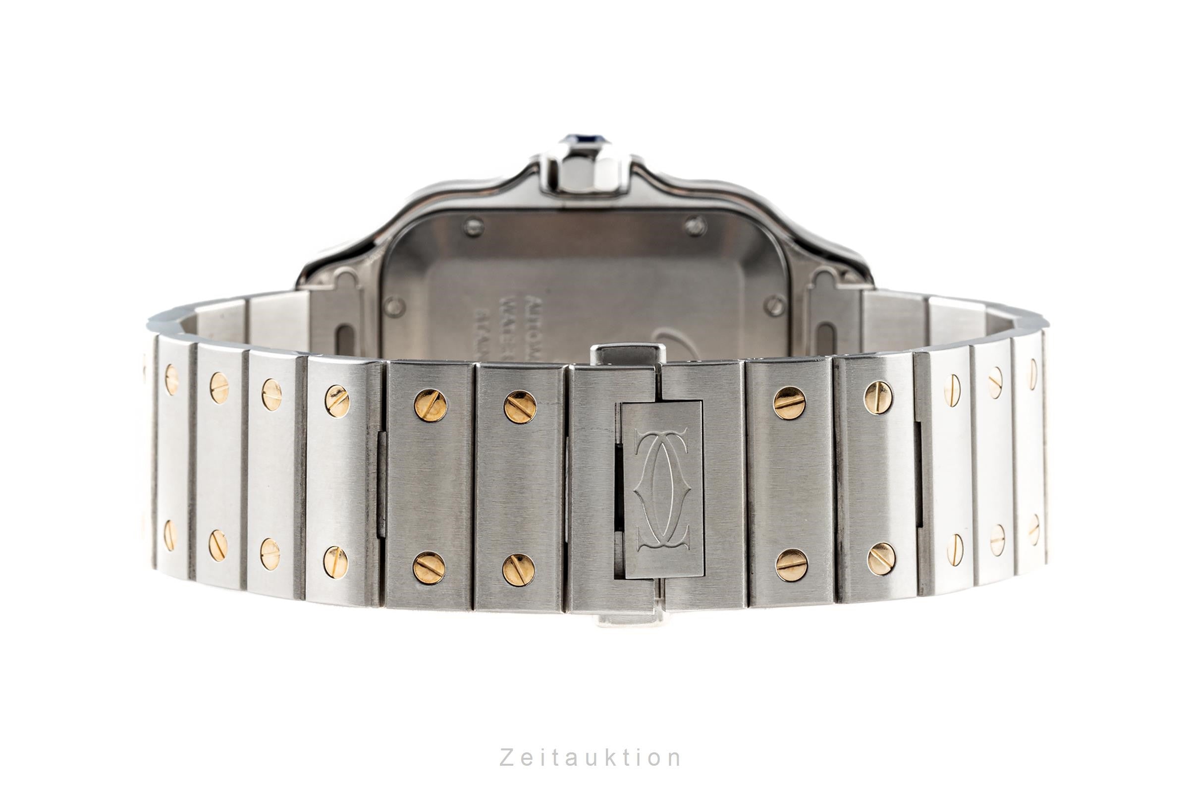 Cartier Santos steel / gold automatic men's watch W2SA0006  [2302946]