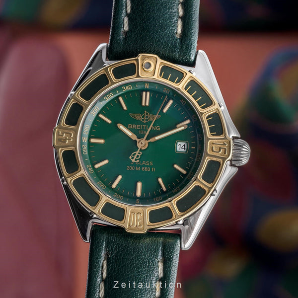 Breitling J-Class steel gold quartz B52 D52065 2302985