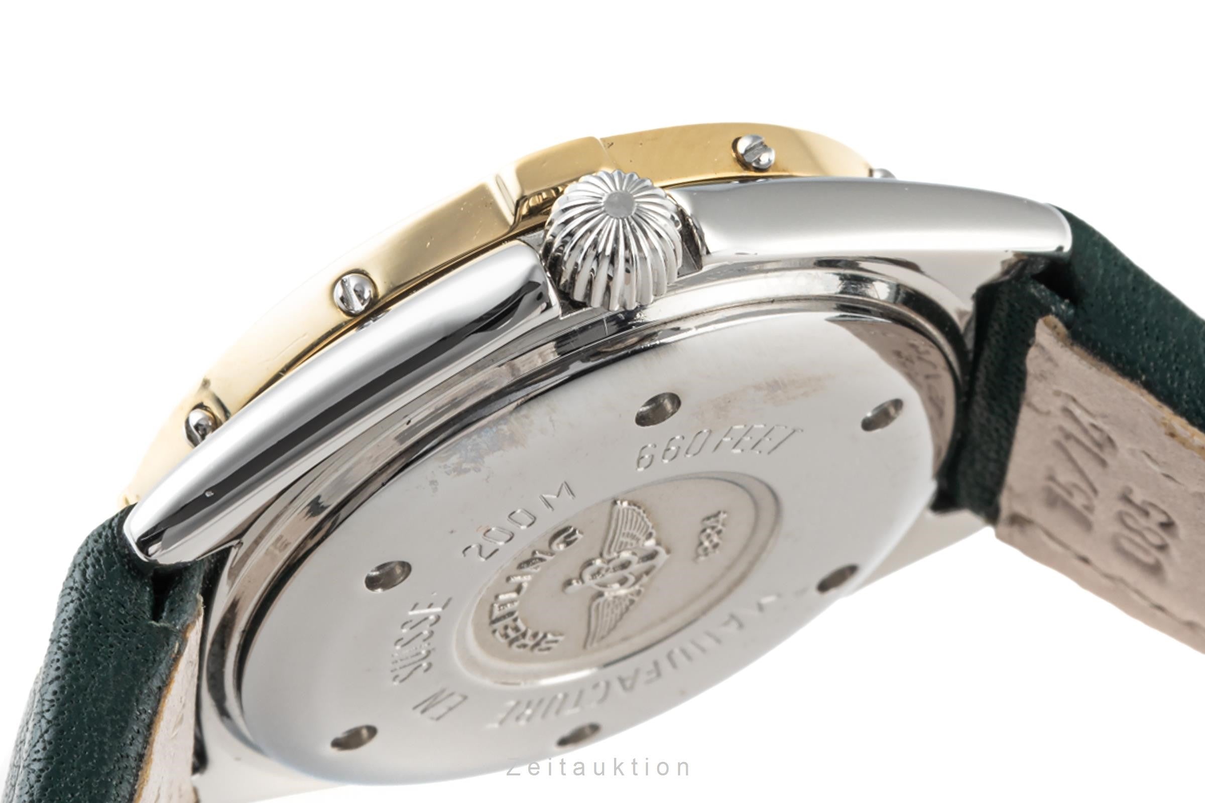 Breitling Lady J Stahl / Gold Damenuhr Datum Quarz Saphirglas Ref. D52065 [2302985]