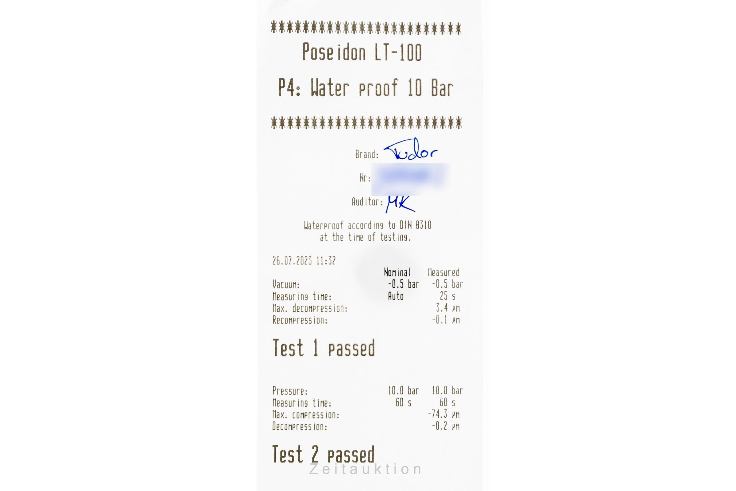 Tudor Ranger acciaio automatismo orologio da uomo 79950-0001  [2302993]