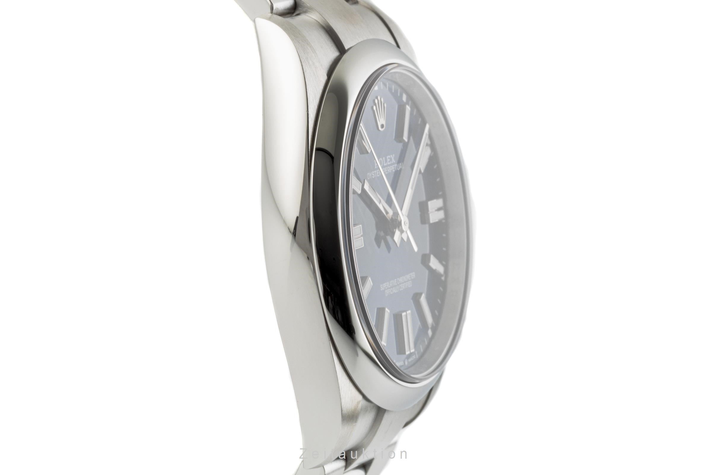 Rolex Oyster Perpetual 41 "Blue Dial" Automatik Herrenuhr Ref. 124300  [2302996]