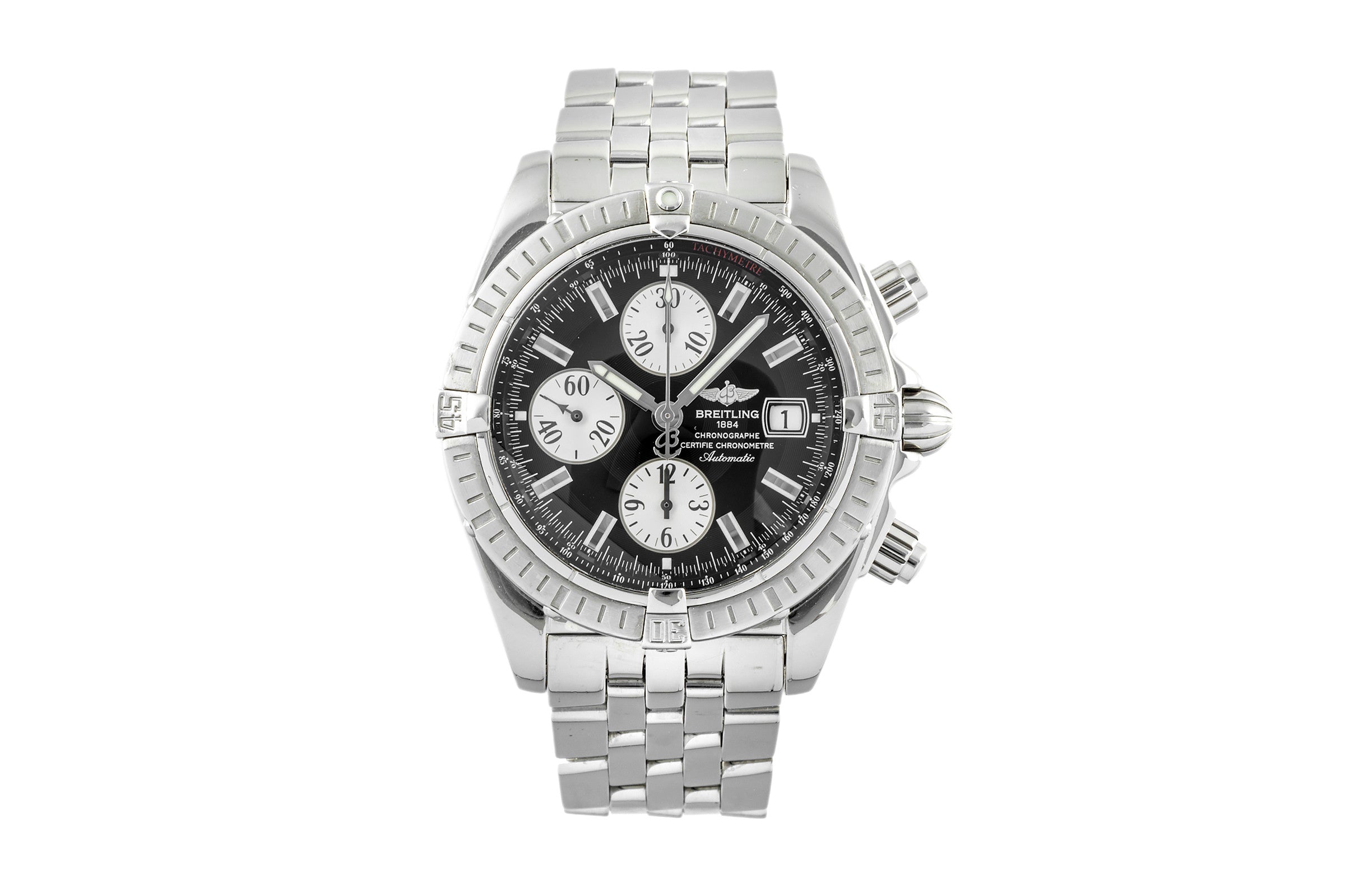 Breitling Chronomat Evolution Chronograph Stahl Automatik Herrenuhr Ref. A13356  [2303012]