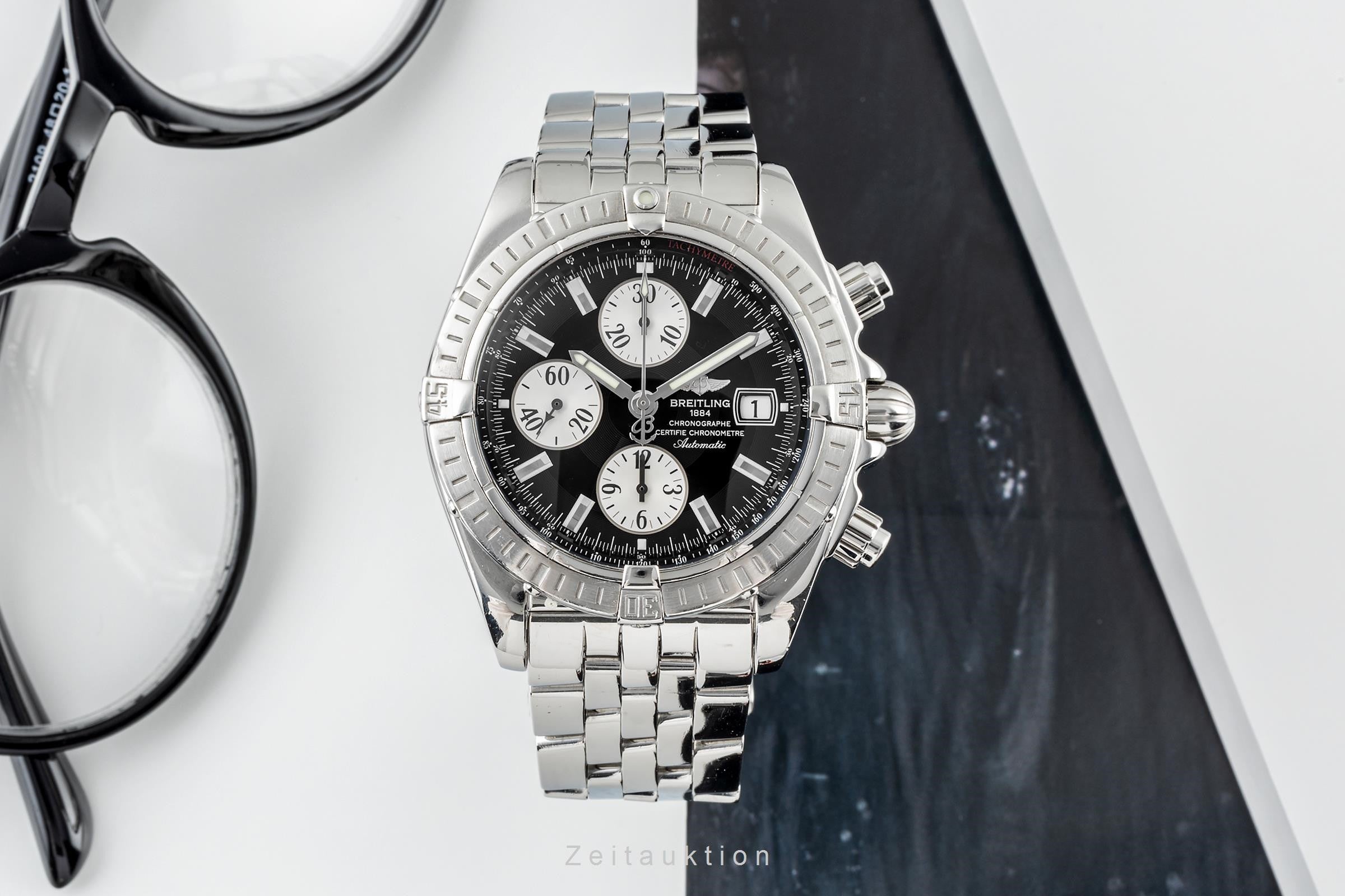 Breitling Chronomat Evolution Chronograph Stahl Automatik Herrenuhr Ref. A13356  [2303012]