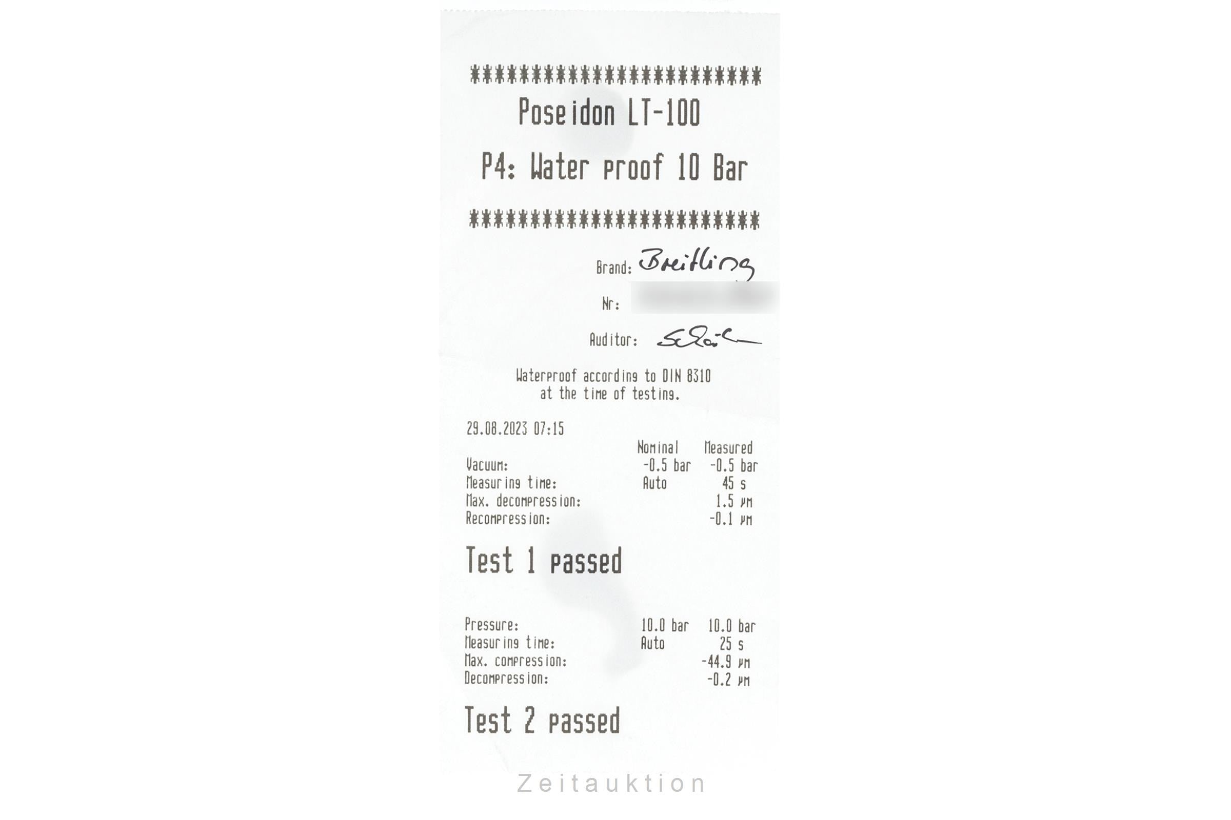 Breitling Chronomat Evolution Chronograph Stahl Automatik Herrenuhr Ref. A13356  [2303012]