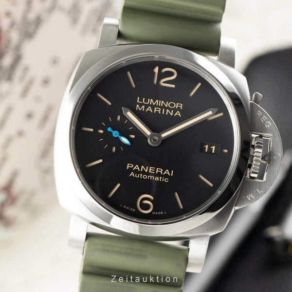 Panerai Luminor Marina acero automático reloj para caballeros PAM01392 LP: 8500EUR  [2303022]