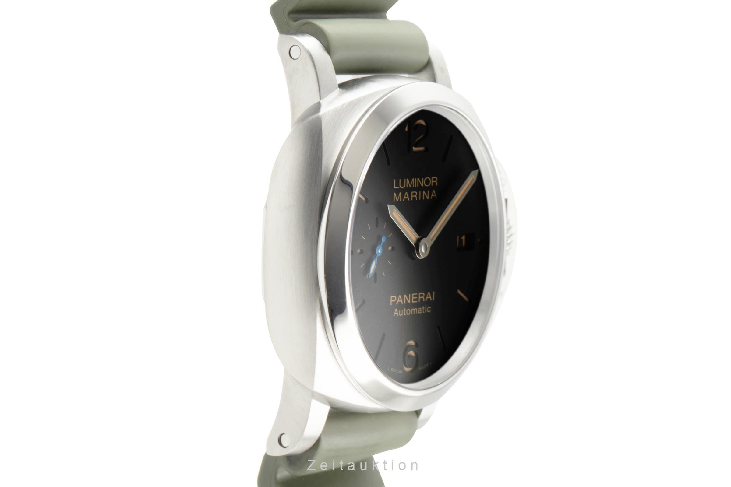 Panerai Luminor Marina acero automático reloj para caballeros PAM01392 LP: 8500EUR  [2303022]