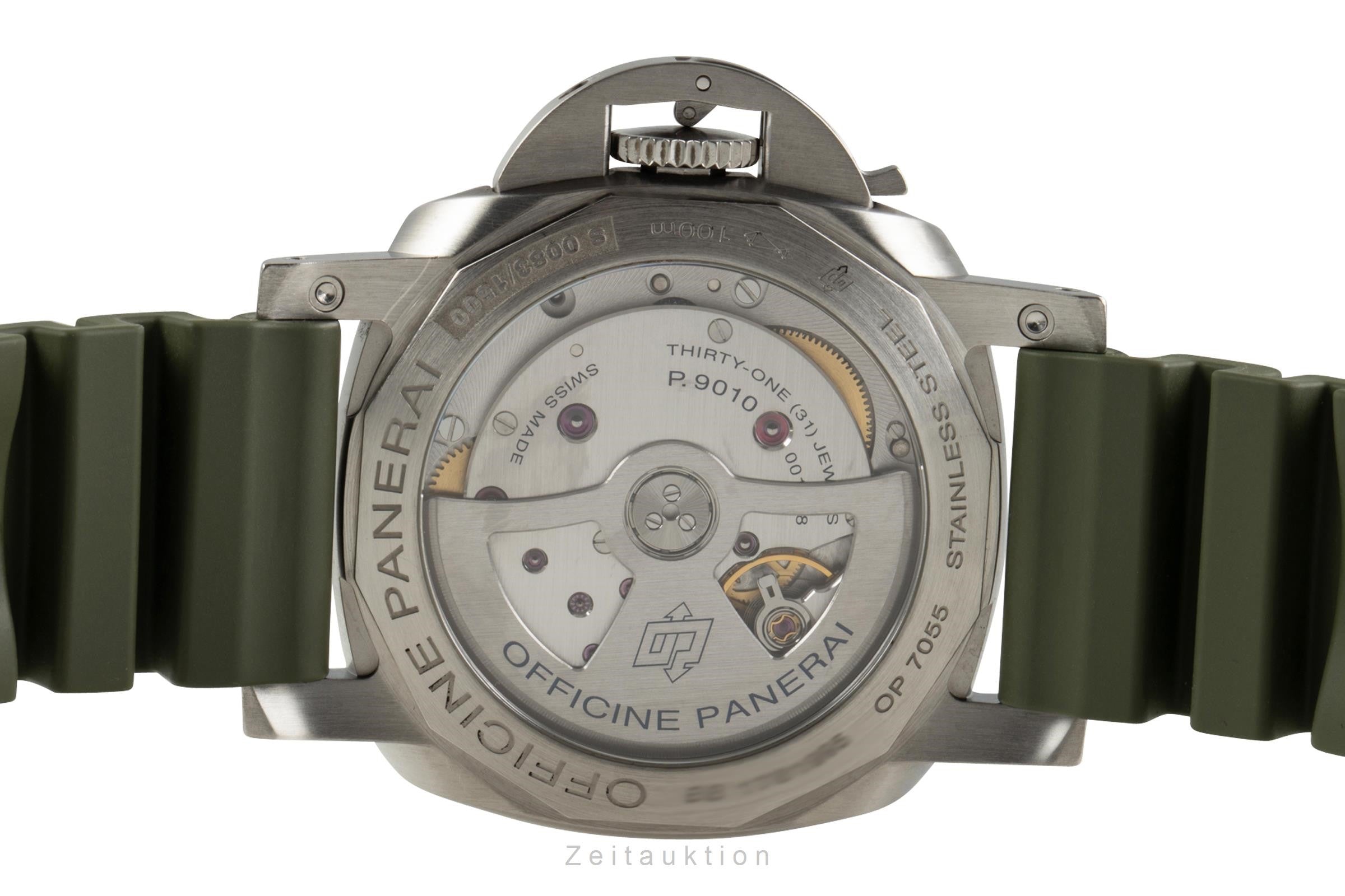 Panerai Luminor Marina acero automático reloj para caballeros PAM01392 LP: 8500EUR  [2303022]