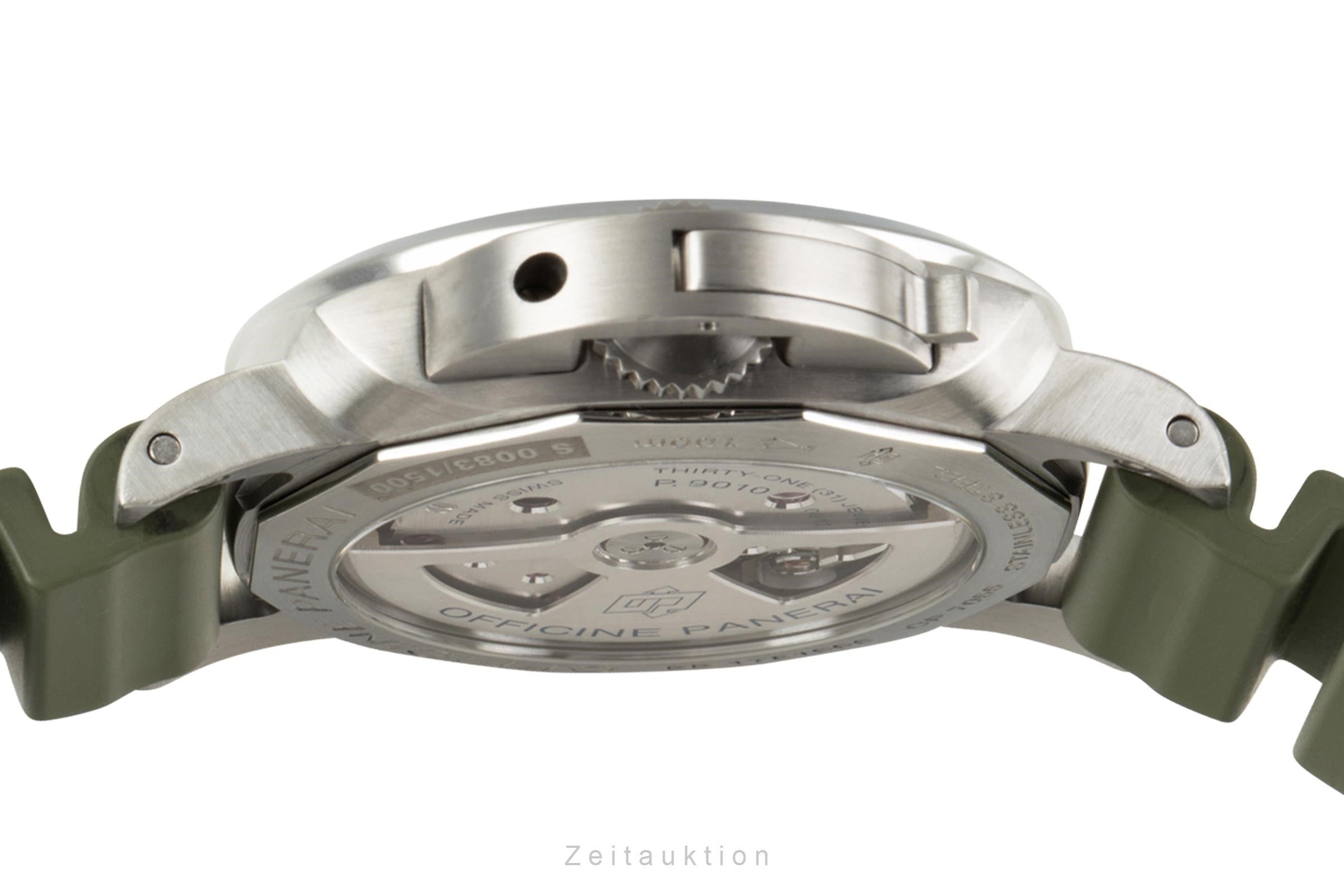 Panerai Luminor Marina acero automático reloj para caballeros PAM01392 LP: 8500EUR  [2303022]