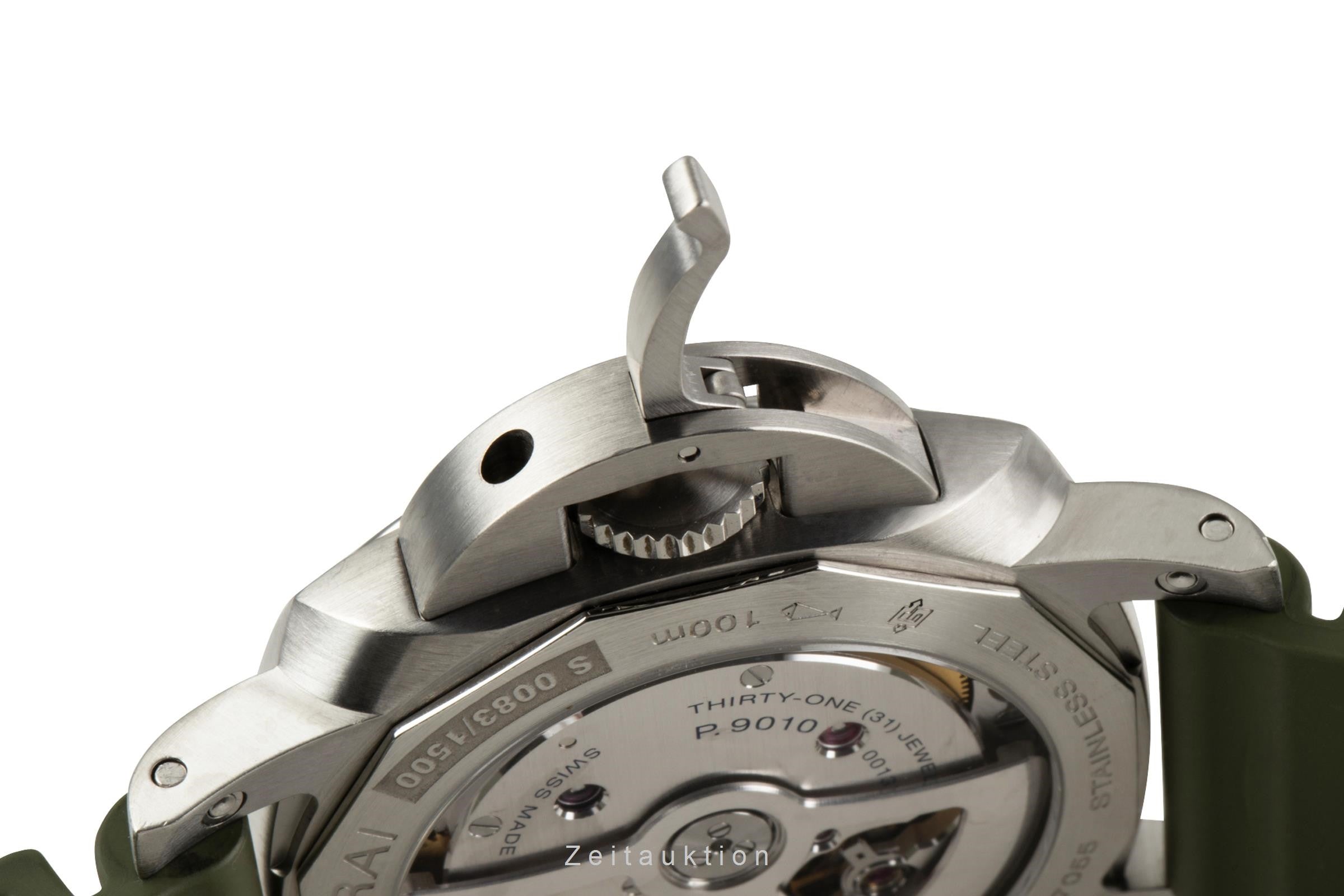 Panerai Luminor Marina acero automático reloj para caballeros PAM01392 LP: 8500EUR  [2303022]