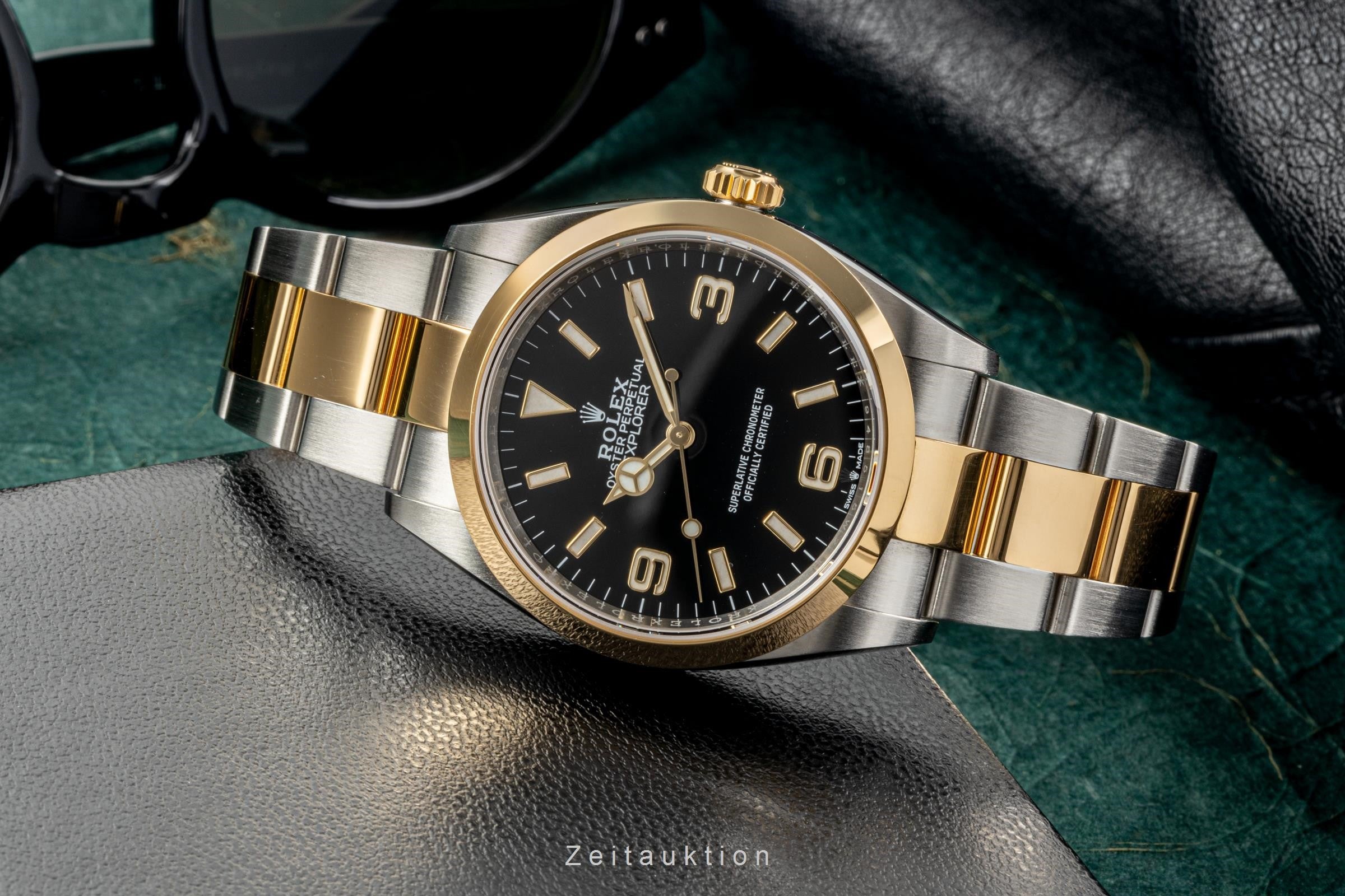 Rolex Explorer acciaio / oro automatismo orologio da uomo 124273 LP: 11550EUR  [2303033]