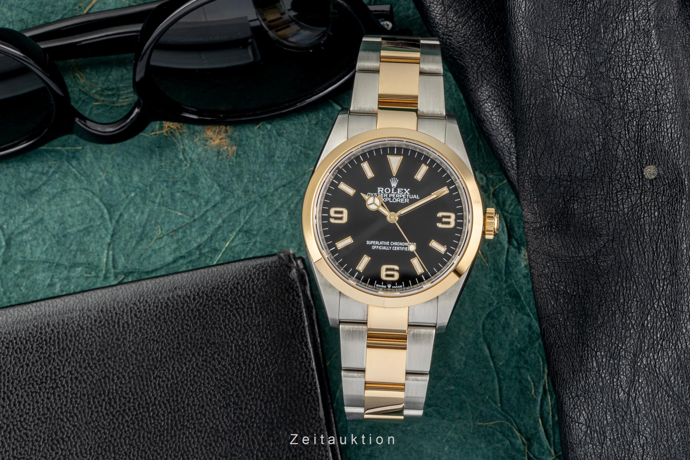 Rolex Explorer acciaio / oro automatismo orologio da uomo 124273 LP: 11550EUR  [2303033]