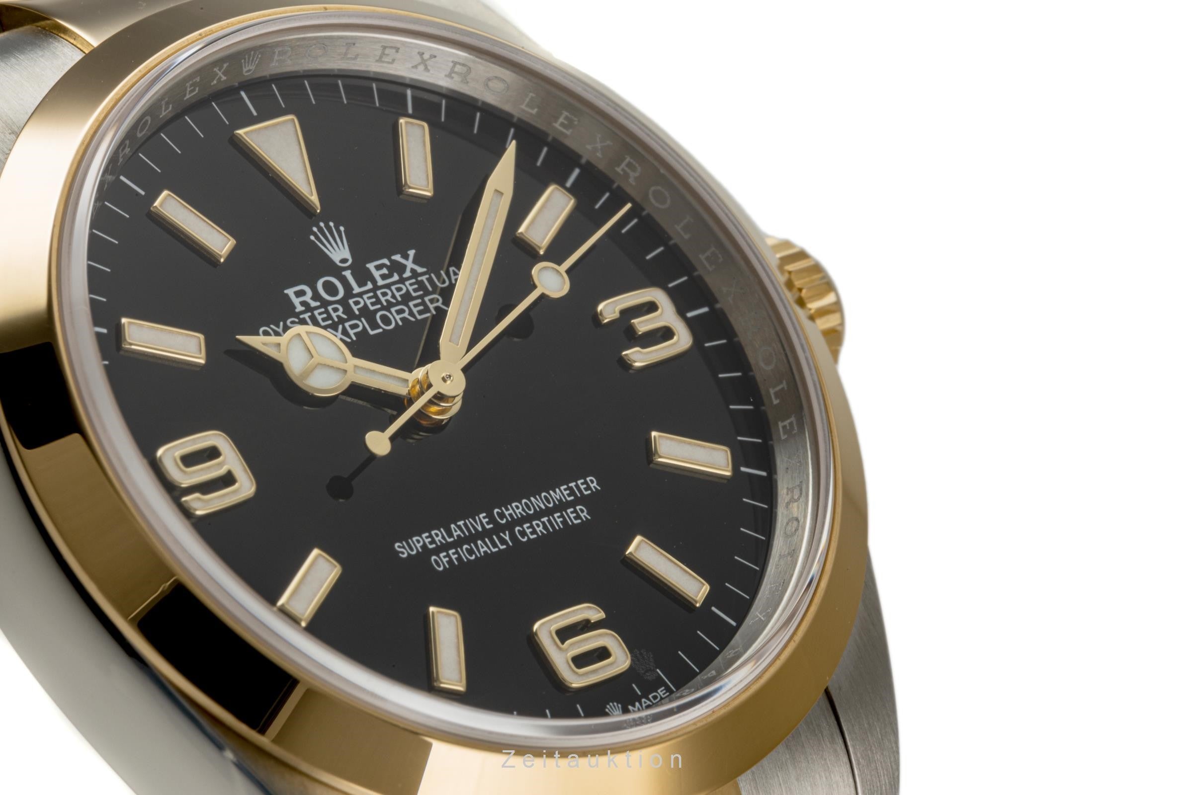 Rolex Explorer acciaio / oro automatismo orologio da uomo 124273 LP: 11550EUR  [2303033]