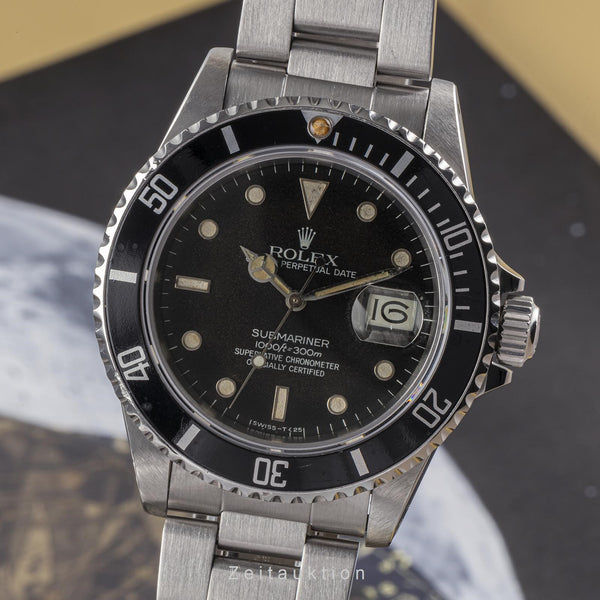 Rolex Submariner Date Edelstahl Automatik Herrenuhr Oyster Ref. 16800  [2303043]