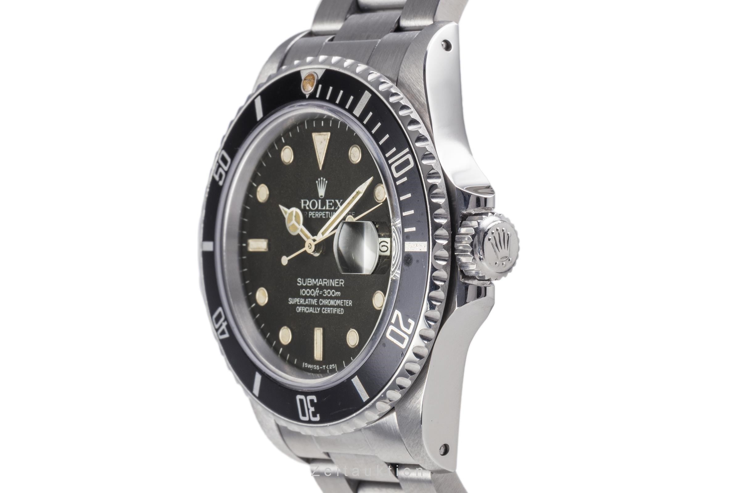 Rolex Submariner Date Edelstahl Automatik Herrenuhr Oyster Ref. 16800  [2303043]