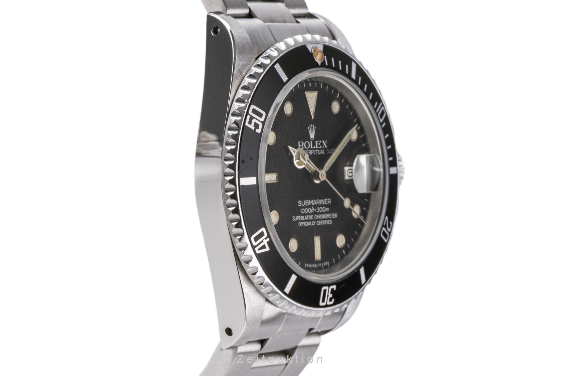 Rolex Submariner Date Edelstahl Automatik Herrenuhr Oyster Ref. 16800  [2303043]