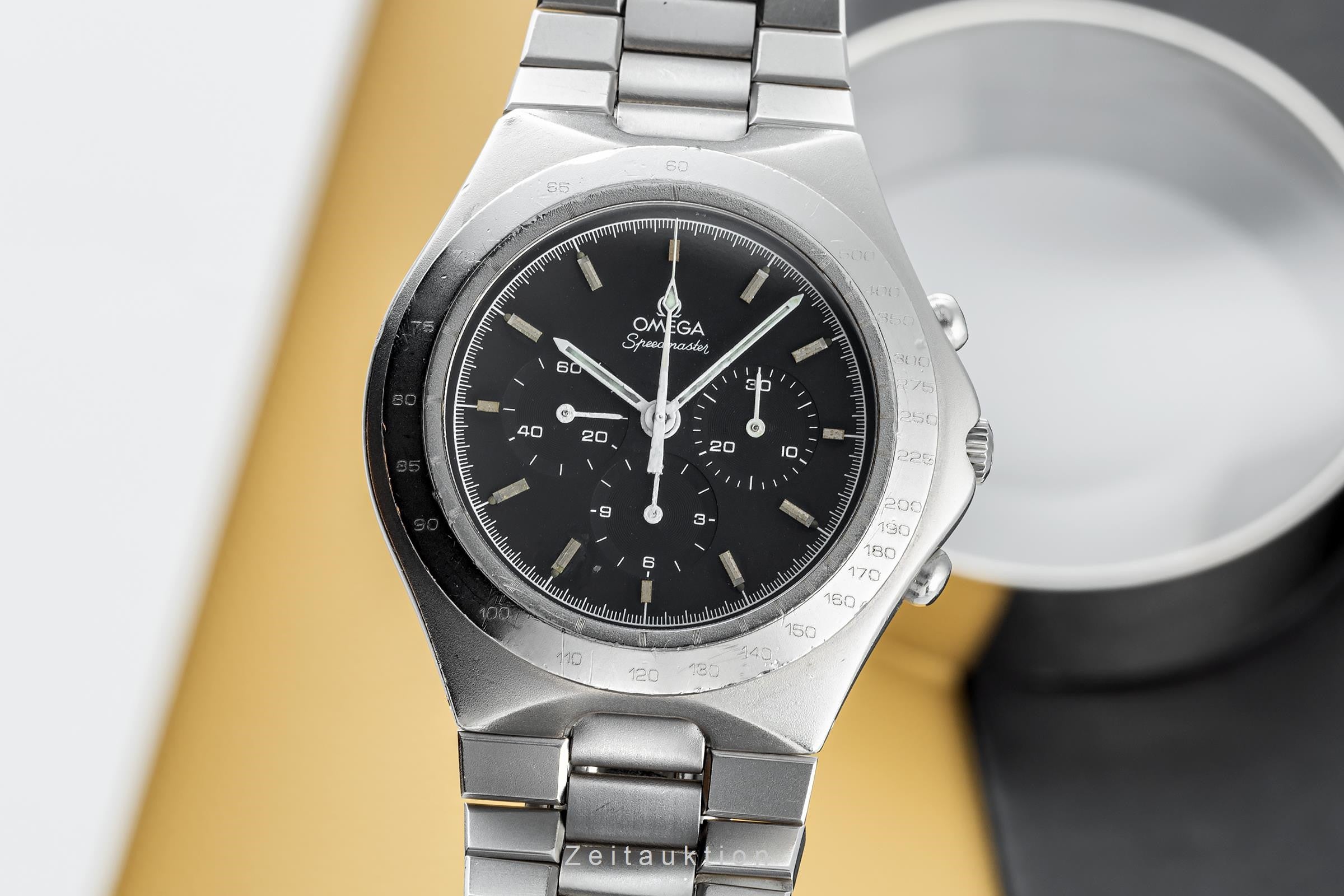 Omega Speedmaster chronograph steel manual winding men's watch 145.0040, 345.0803  [2303045]