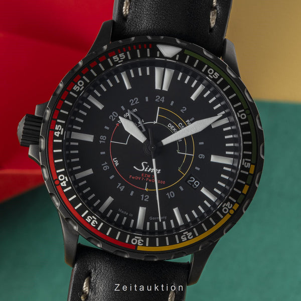 Sinn EZM 7 Stahl Automatik Herrenuhr Ref. 857.050 Limitiert B&P 2020 [2303046]