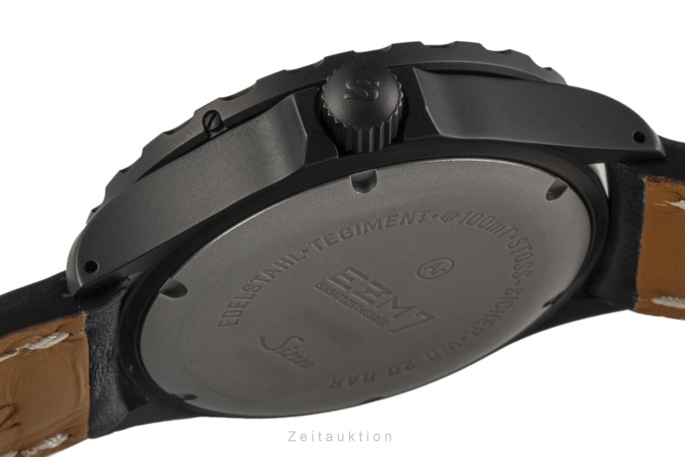 Sinn EZM 7 Stahl Automatik Herrenuhr Ref. 857.050 Limitiert B&P 2020 [2303046]