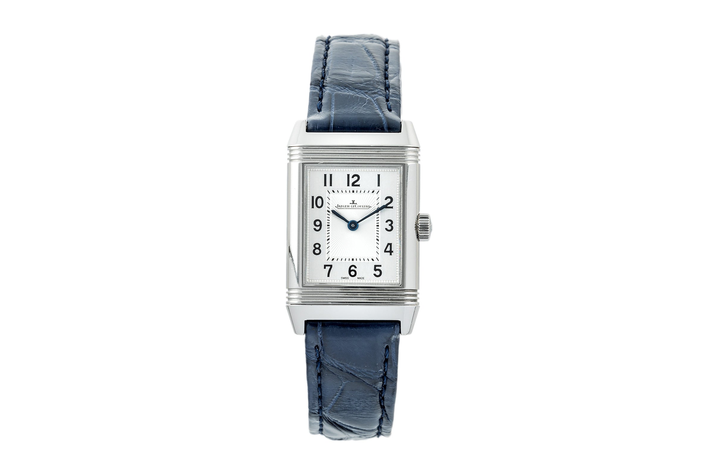 Jaeger LeCoultre Reverso acciaio quarzo orologio da donna Q2618430, 211.8.47 LP: 7500EUR  [2303065]