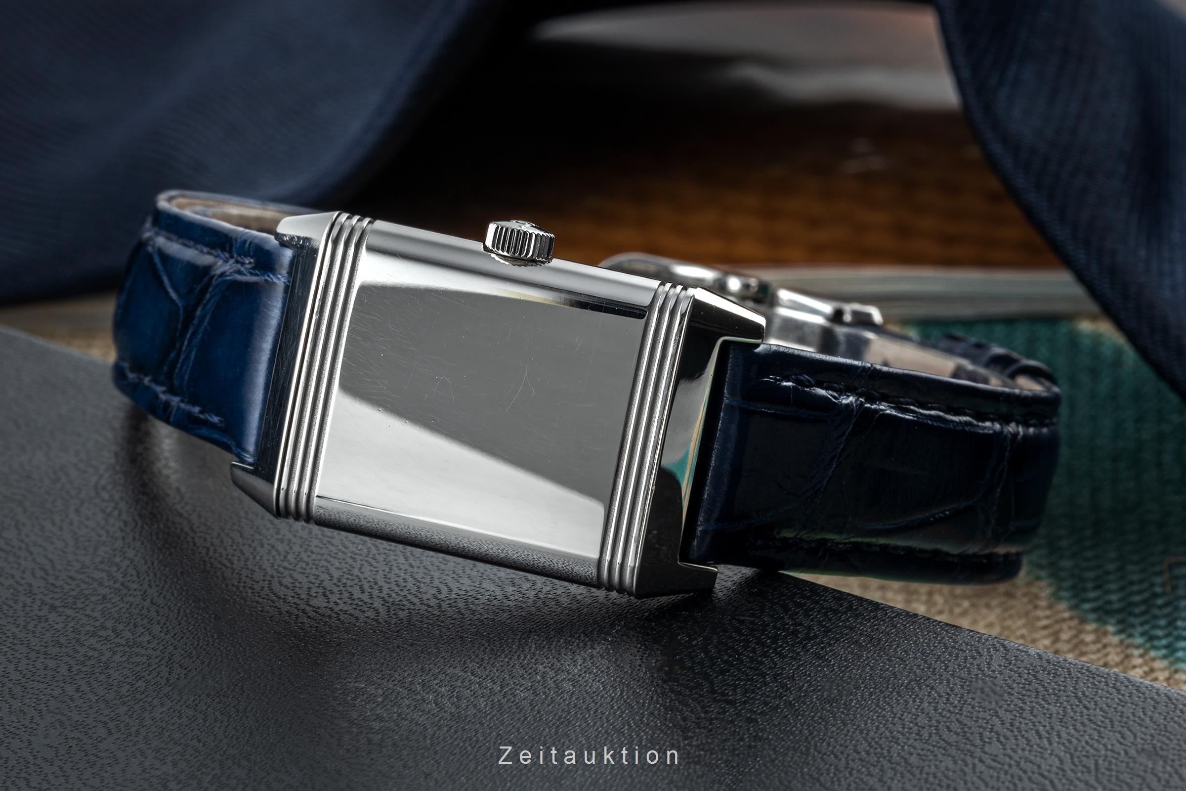 Jaeger LeCoultre Reverso acciaio quarzo orologio da donna Q2618430, 211.8.47 LP: 7500EUR  [2303065]