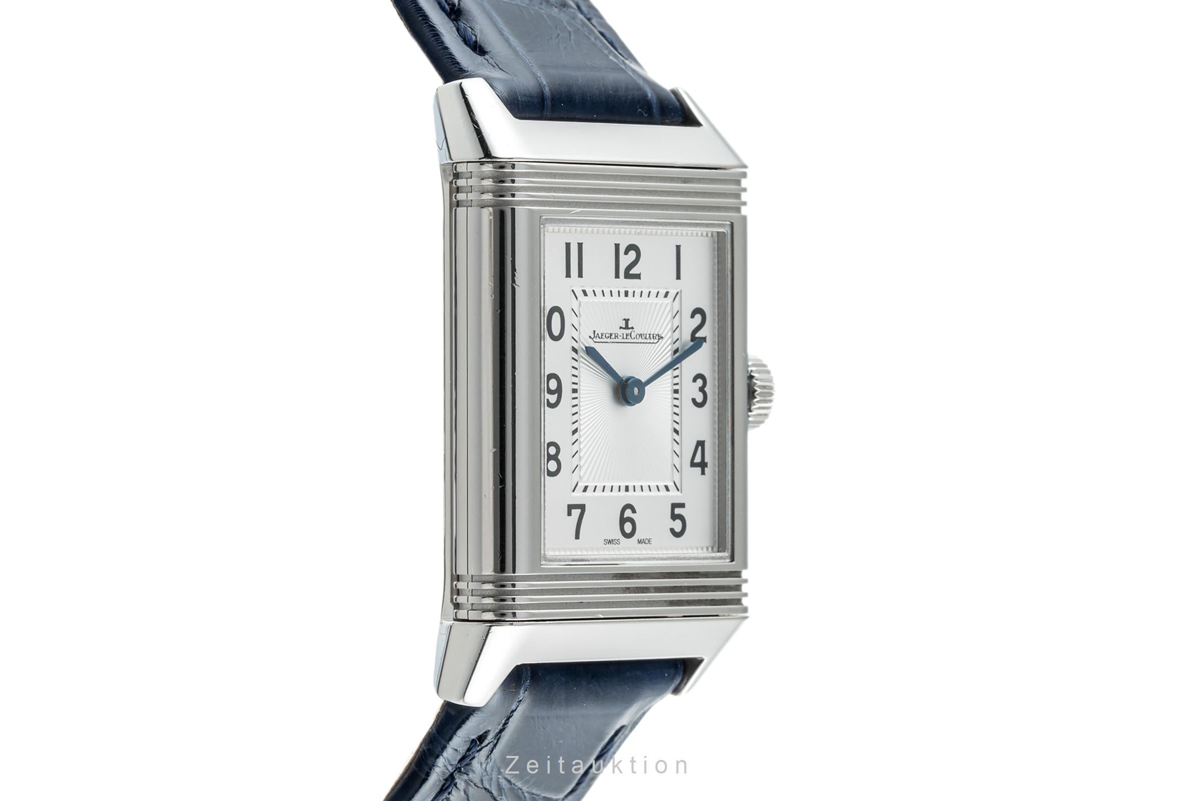 Jaeger LeCoultre Reverso acciaio quarzo orologio da donna Q2618430, 211.8.47 LP: 7500EUR  [2303065]