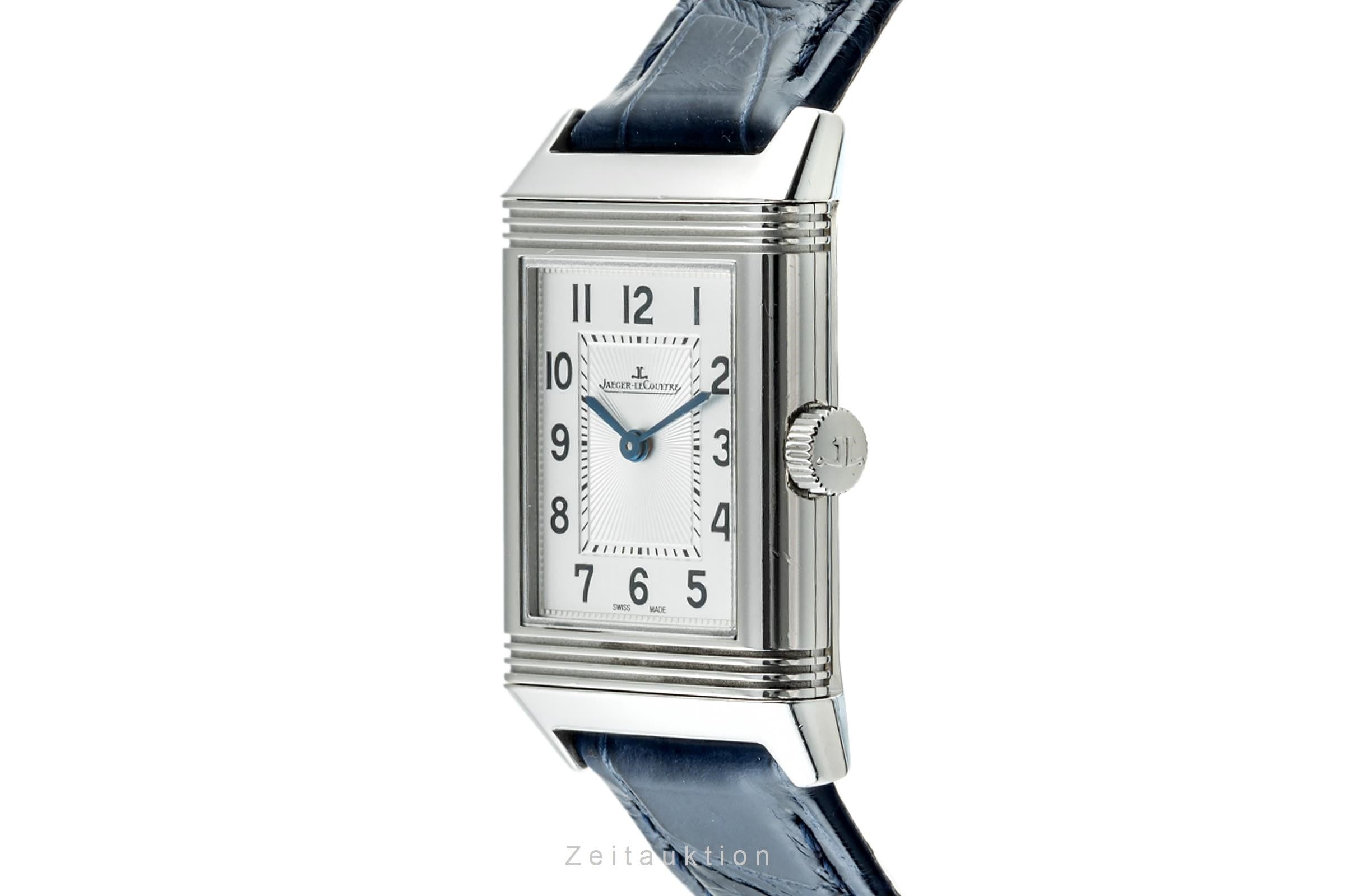 Jaeger LeCoultre Reverso acciaio quarzo orologio da donna Q2618430, 211.8.47 LP: 7500EUR  [2303065]