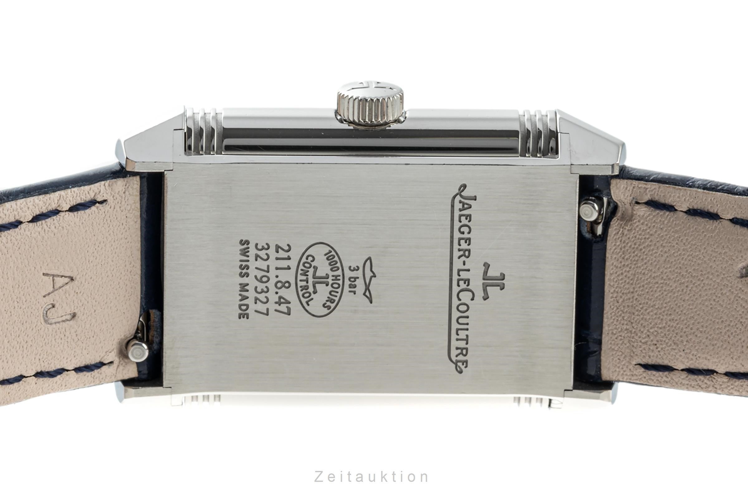 Jaeger LeCoultre Reverso acciaio quarzo orologio da donna Q2618430, 211.8.47 LP: 7500EUR  [2303065]