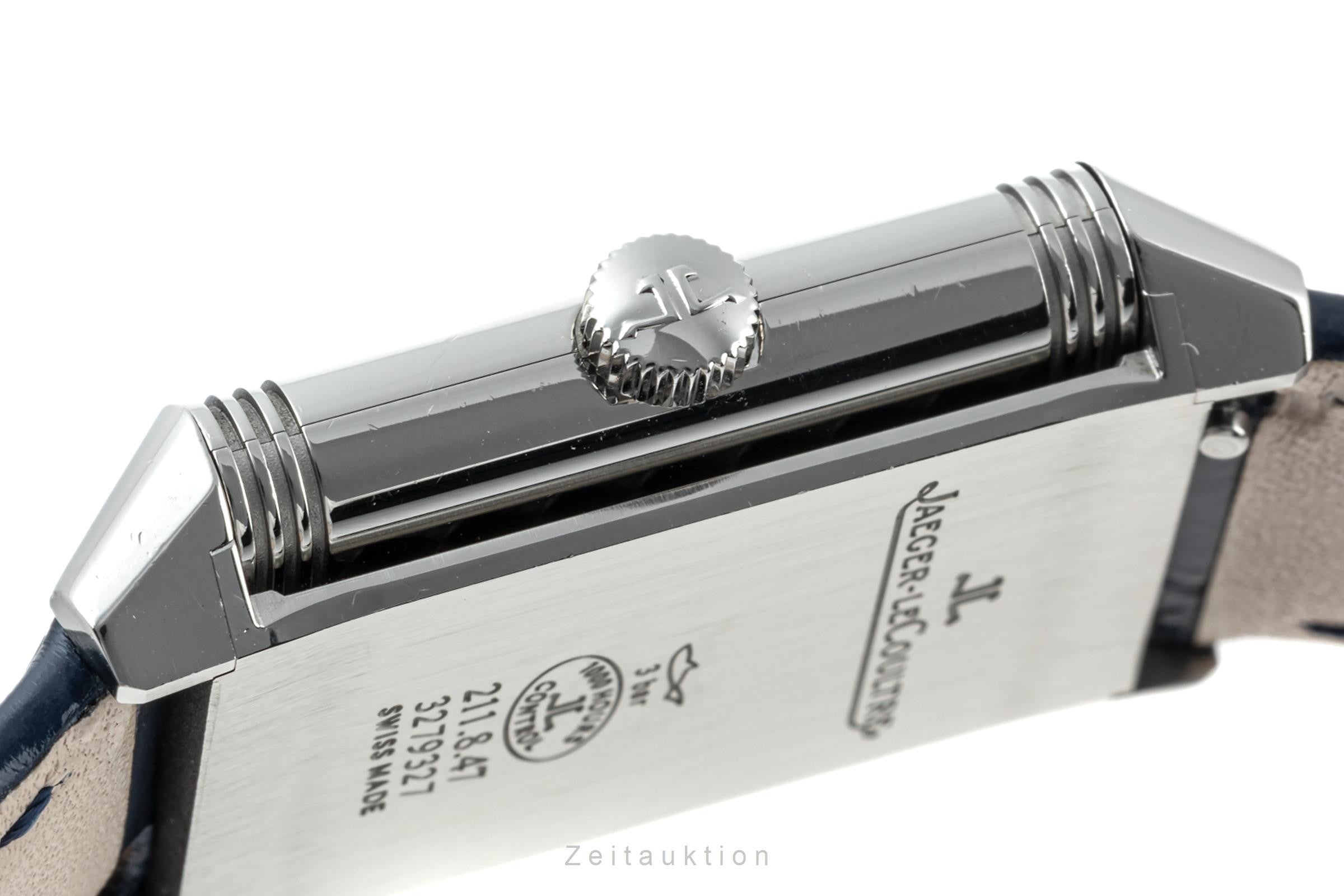 Jaeger LeCoultre Reverso acciaio quarzo orologio da donna Q2618430, 211.8.47 LP: 7500EUR  [2303065]