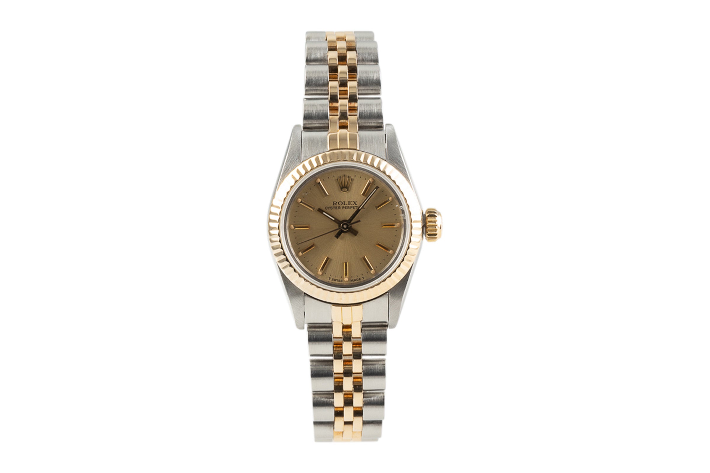 Rolex Oyster Perpetual acier / or  automatique montre pour femmes 67193 LP: 5450EUR  [2303078]