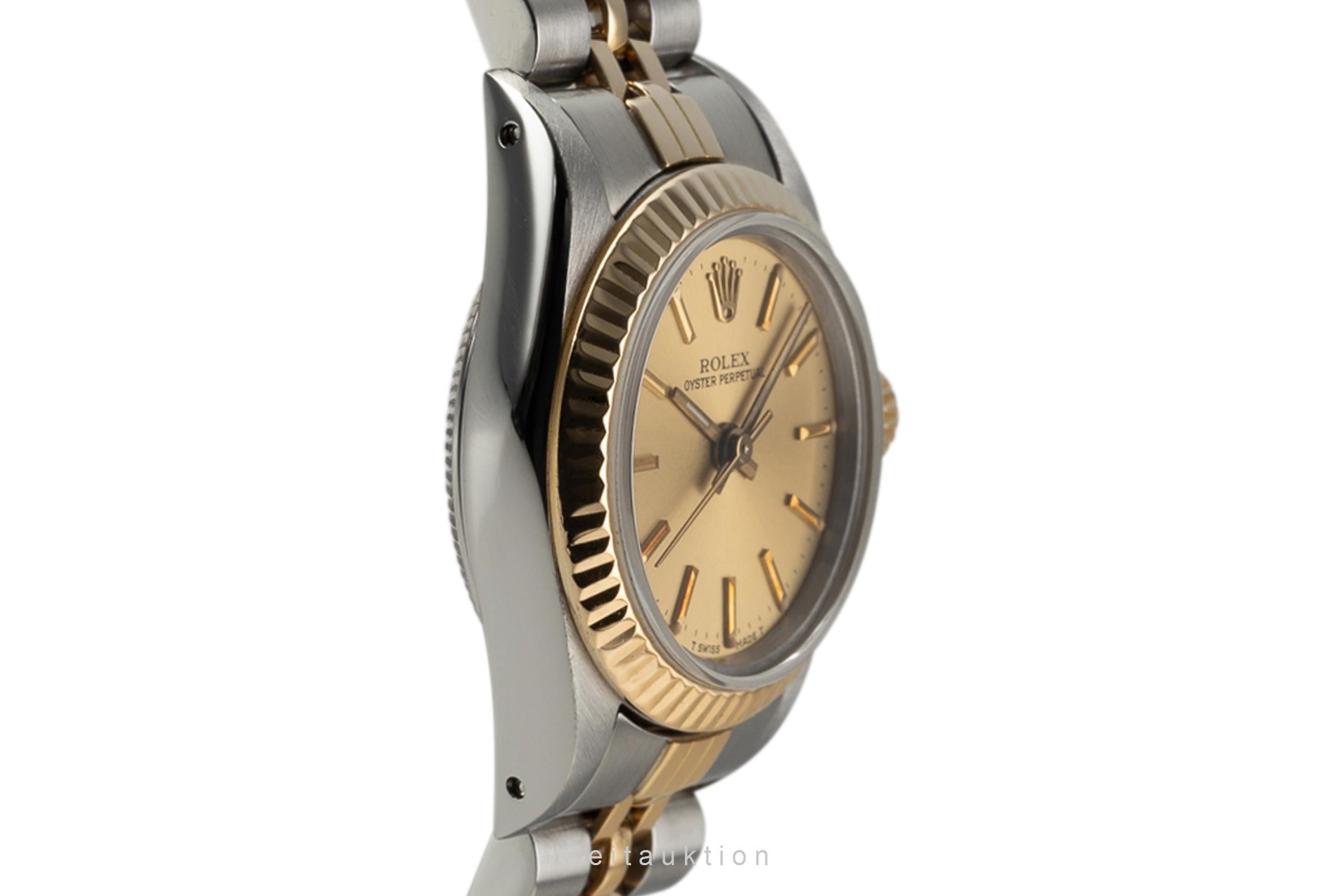 Rolex Oyster Perpetual acier / or  automatique montre pour femmes 67193 LP: 5450EUR  [2303078]