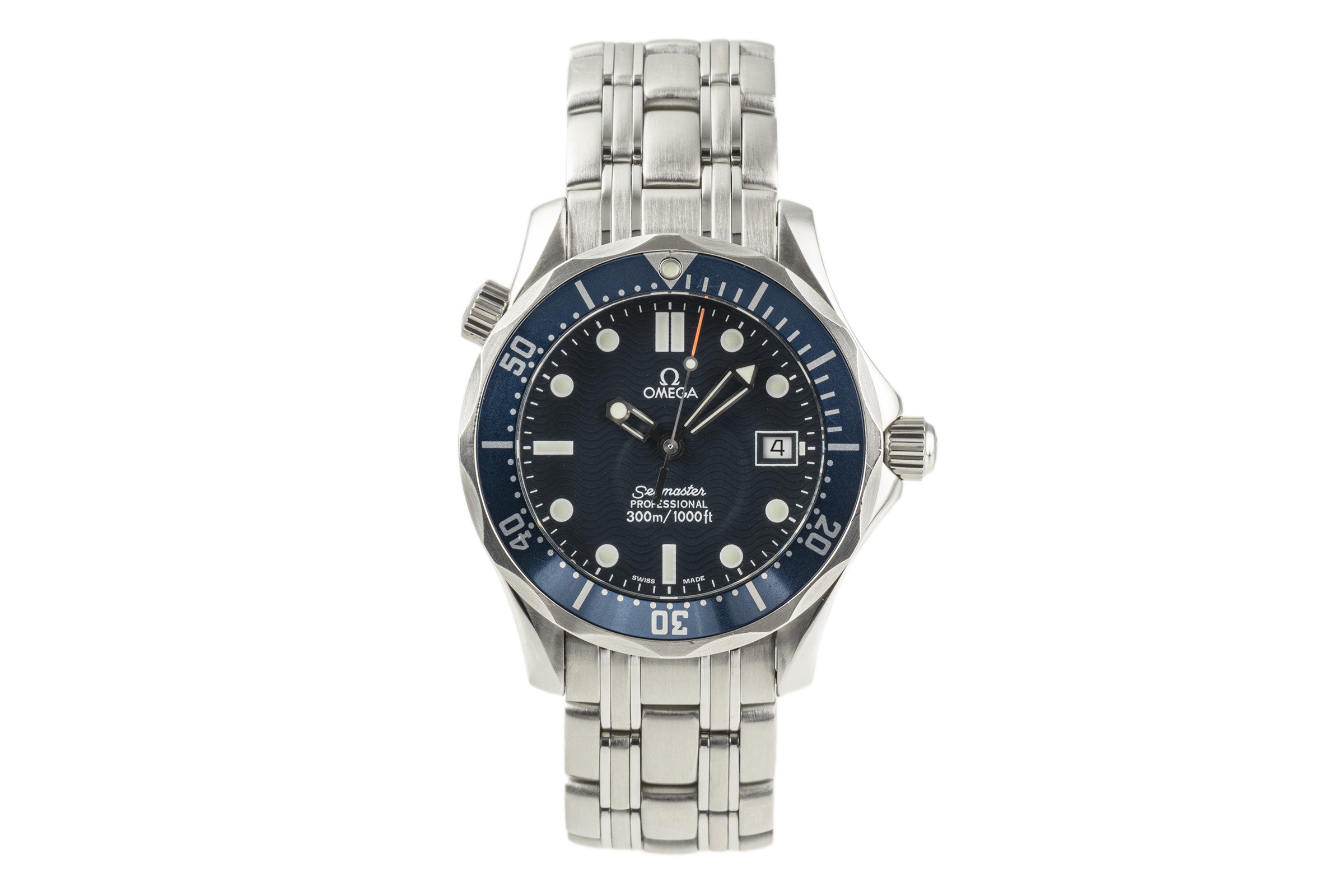 Omega Seamaster steel quartz men's watch 196.1522, 2561.80.00  [2303095]