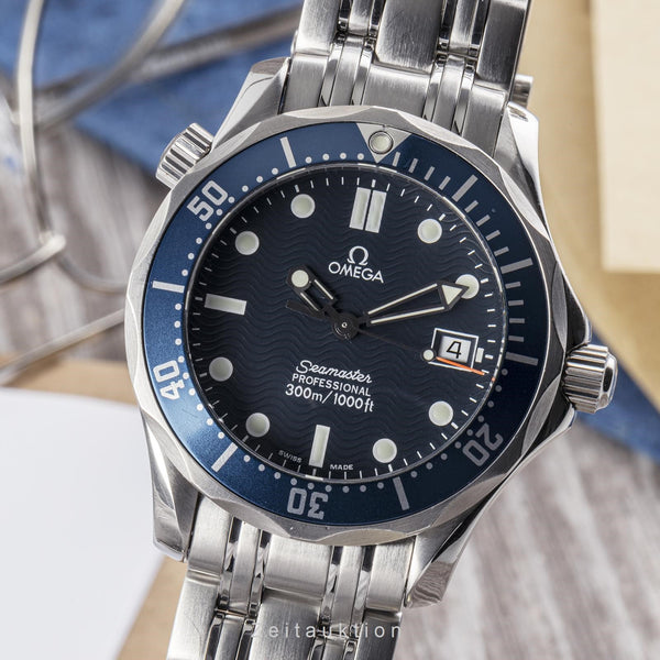 Omega Seamaster steel quartz men's watch 196.1522, 2561.80.00  [2303095]