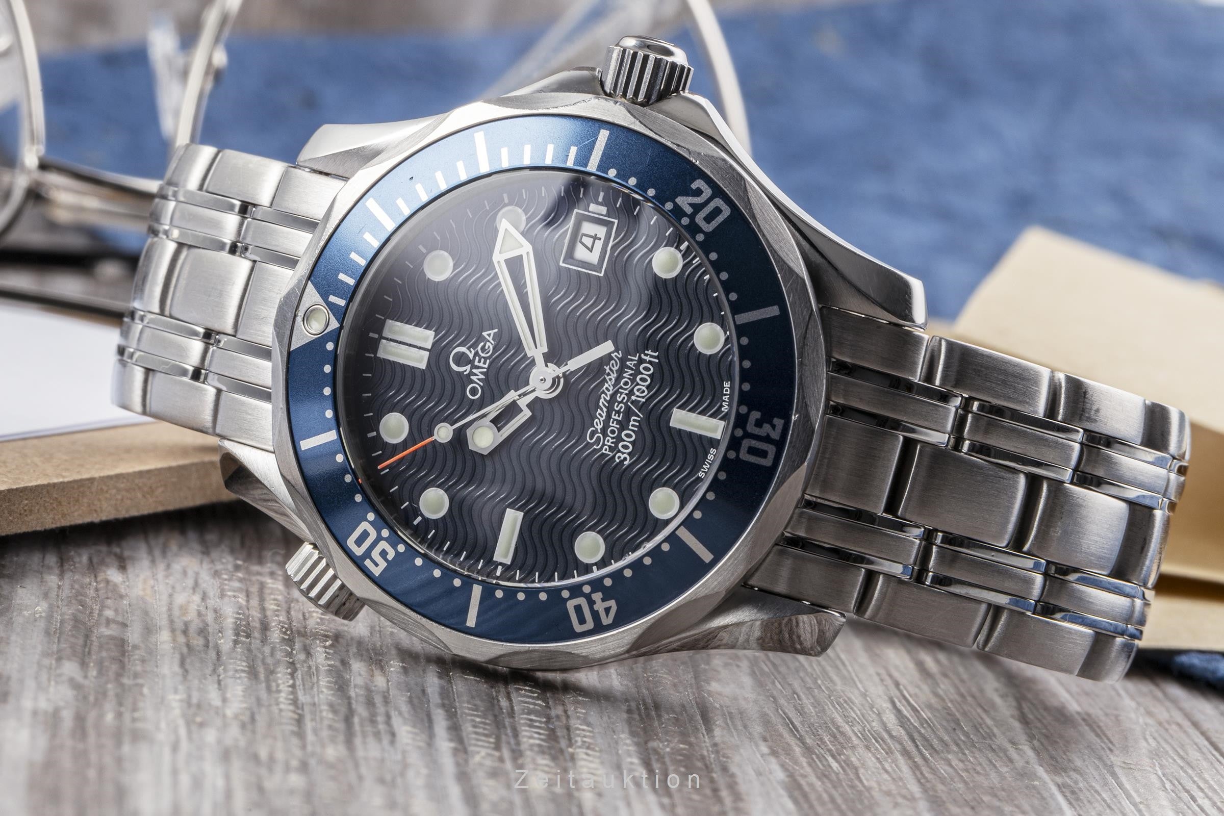 Omega Seamaster steel quartz men's watch 196.1522, 2561.80.00  [2303095]