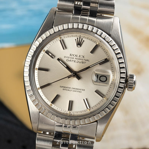 Rolex Datejust 36 Oyster Perpetual Automatik Herrenuhr Ref. 1603 VP: 7500,- € [2303102]