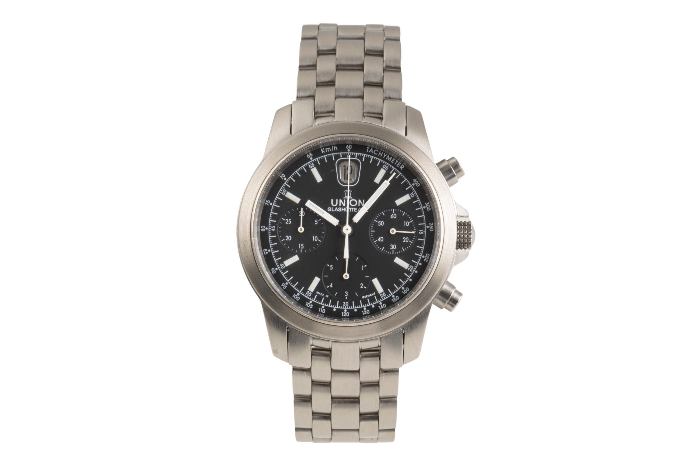 Union Glashütte Fliegeruhr Chronograph Automatik 26-32-09-05-10 VP: 3600,- € [2303134]