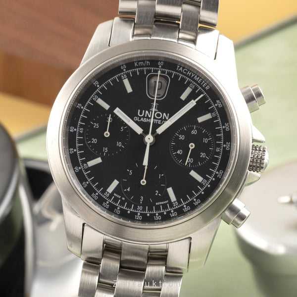 Union Glashütte Fliegeruhr Chronograph Automatik 26-32-09-05-10 VP: 3600,- € [2303134]