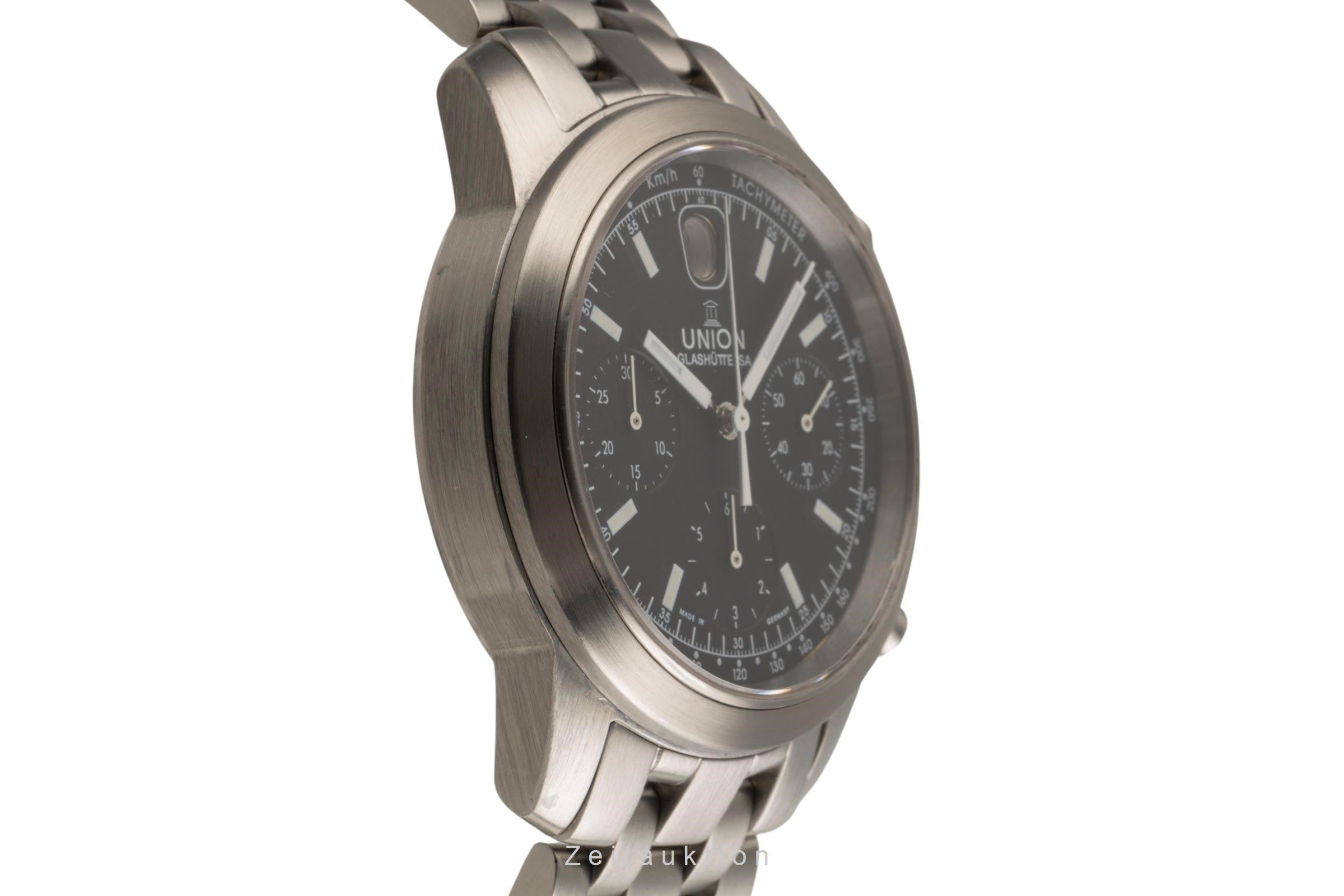 Union Glashütte Fliegeruhr Chronograph Automatik 26-32-09-05-10 VP: 3600,- € [2303134]