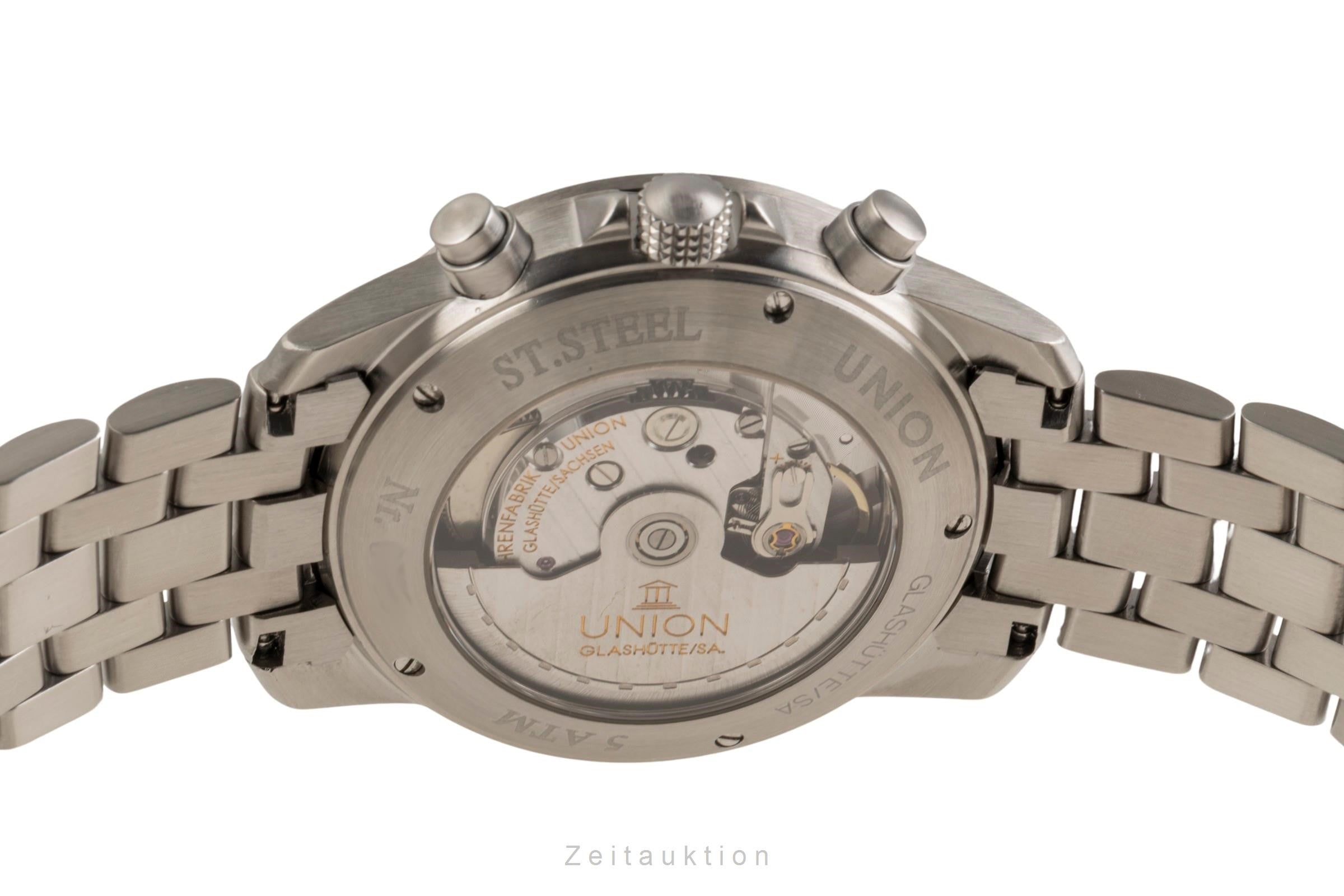 Union Glashütte Fliegeruhr Chronograph Automatik 26-32-09-05-10 VP: 3600,- € [2303134]
