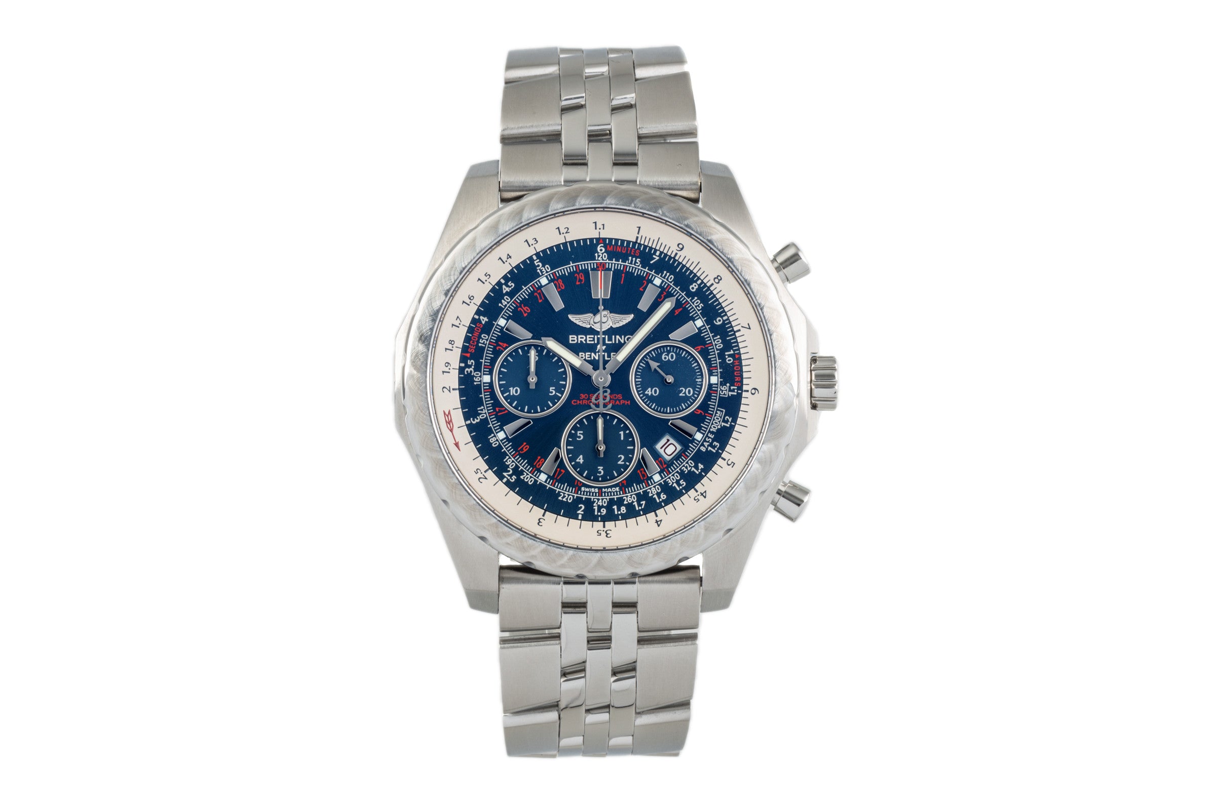 Breitling Bentley Motors T Chronograph Edelstahl Automatik Herrenuhr Ref. A25365 [2303149]