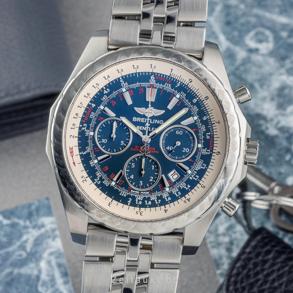 Breitling Bentley Motors T Chronograph Edelstahl Automatik Herrenuhr Ref. A25365 [2303149]