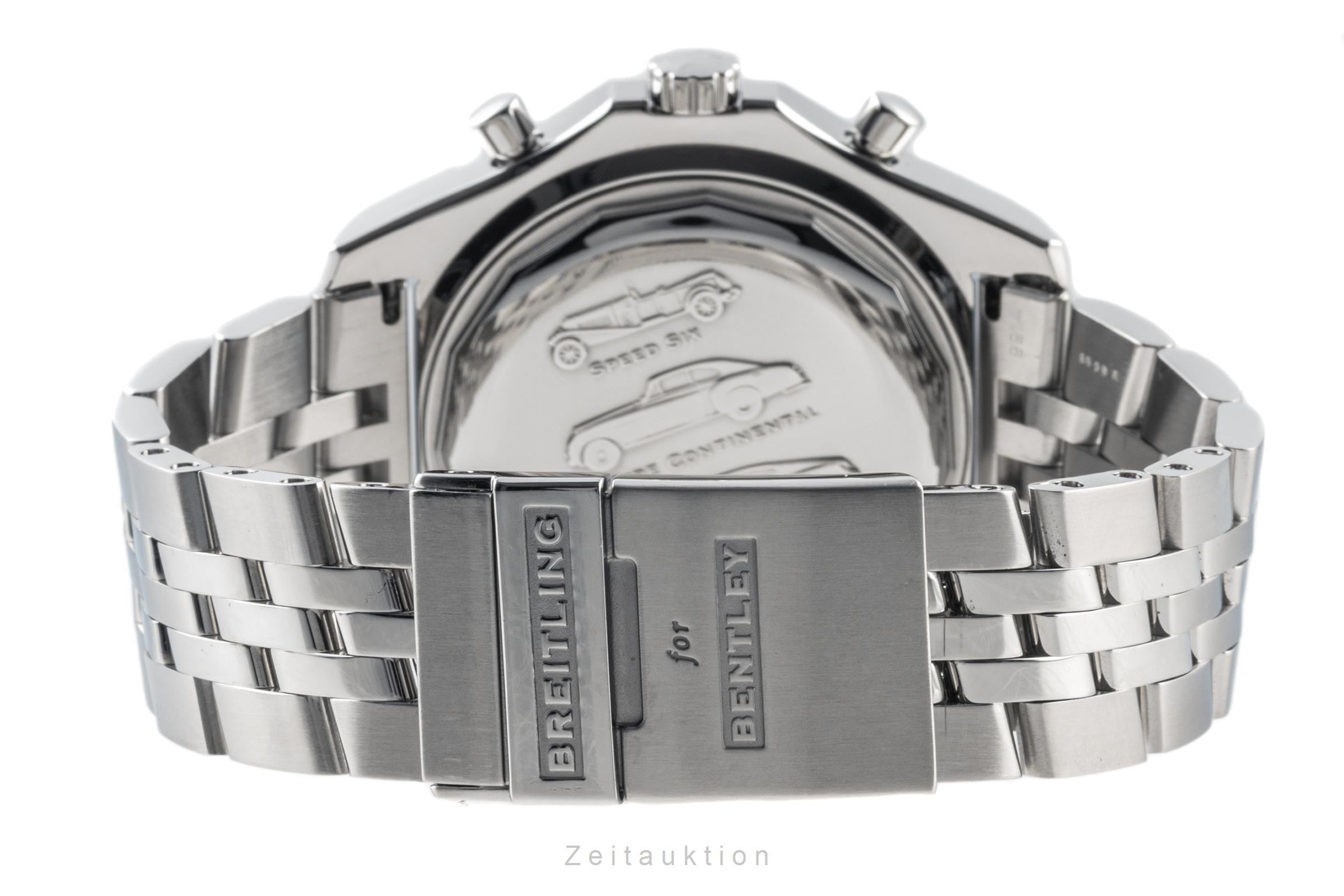 Breitling Bentley Motors T Chronograph Edelstahl Automatik Herrenuhr Ref. A25365 [2303149]