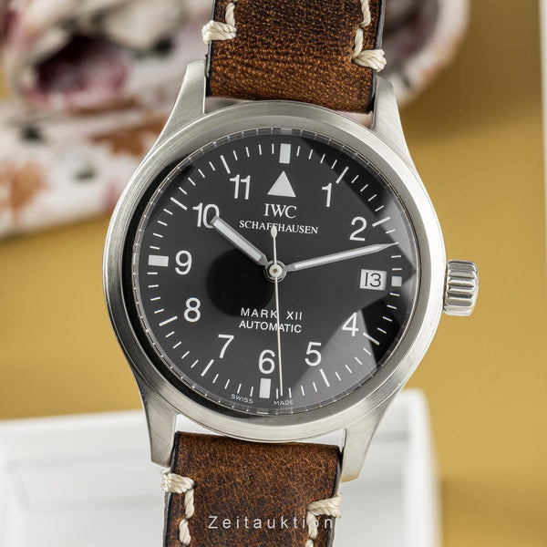 IWC Schaffhausen Pilot Mark XII Automatik Edelstahl Herrenuhr Ref. 3241 [2303159]