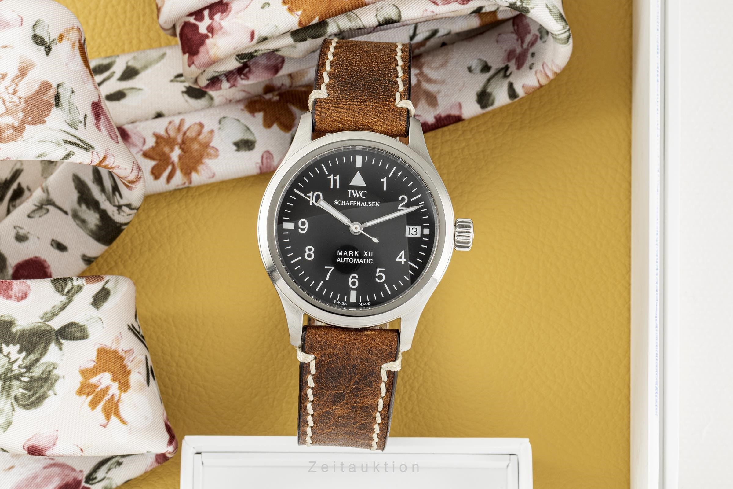 IWC Schaffhausen Pilot Mark XII Automatik Edelstahl Herrenuhr Ref. 3241 [2303159]